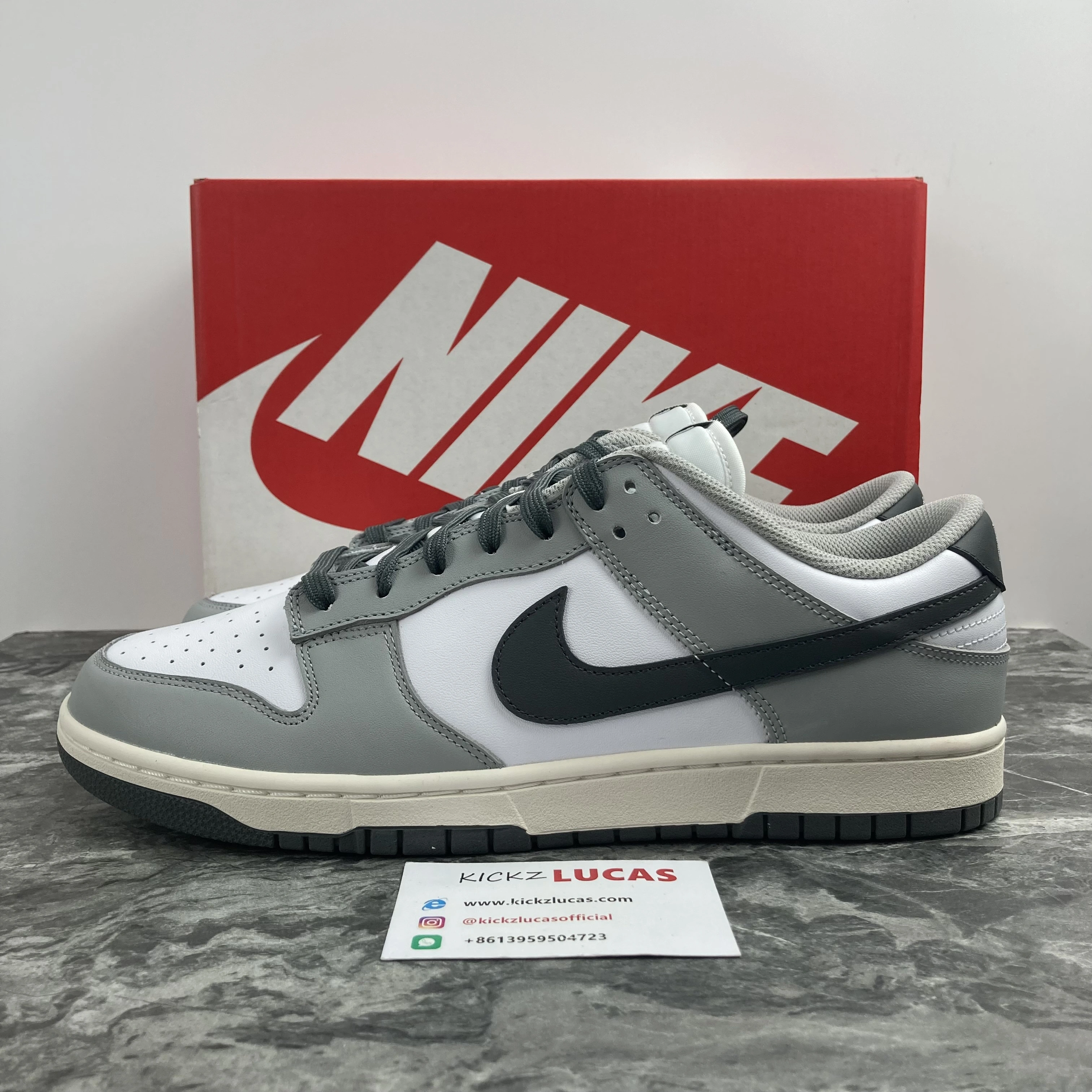 GoAnywhere Dunk Low Light Smoke Grey DD1503- 347
