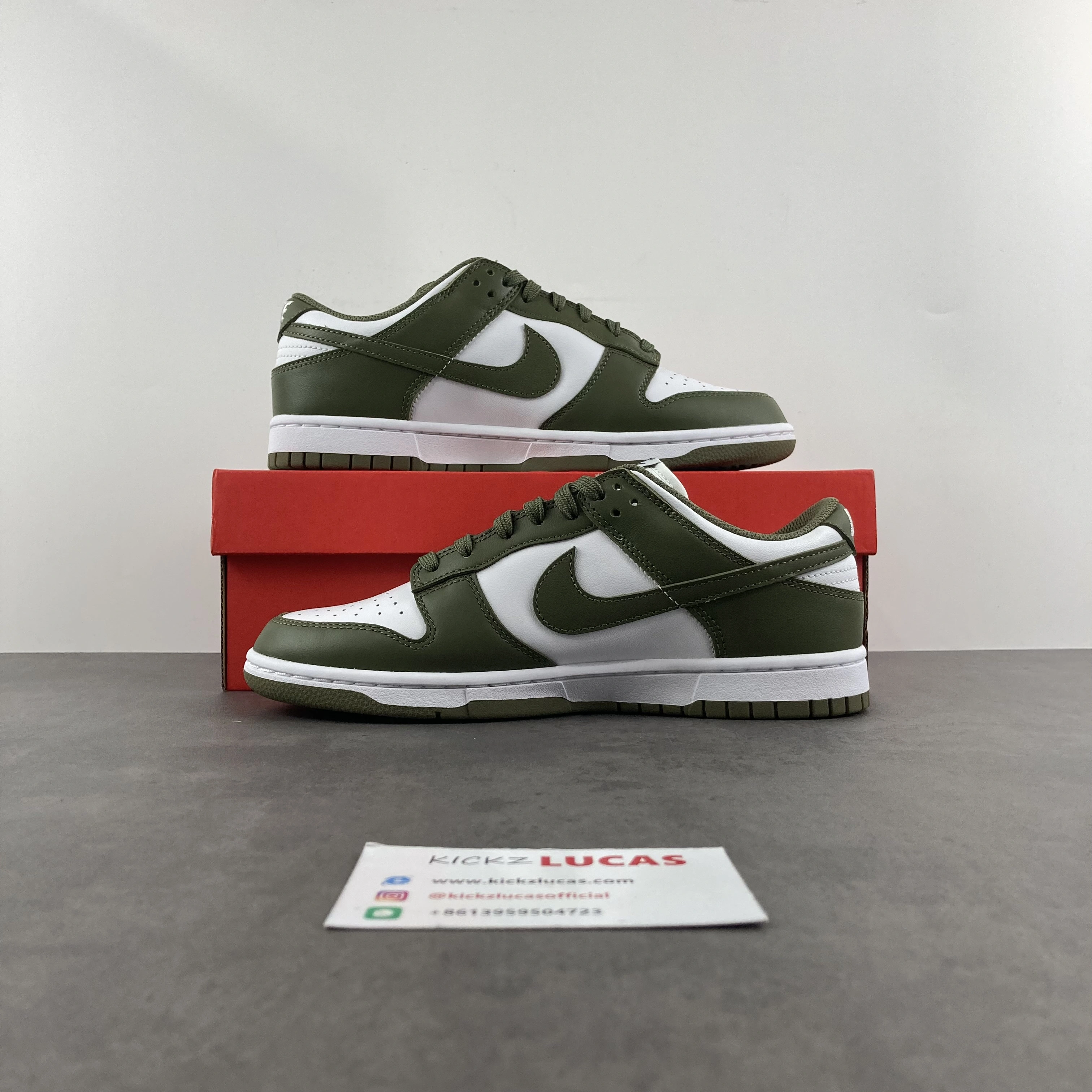 Dunk Low Medium Olive DD1503- SoftTouch 317