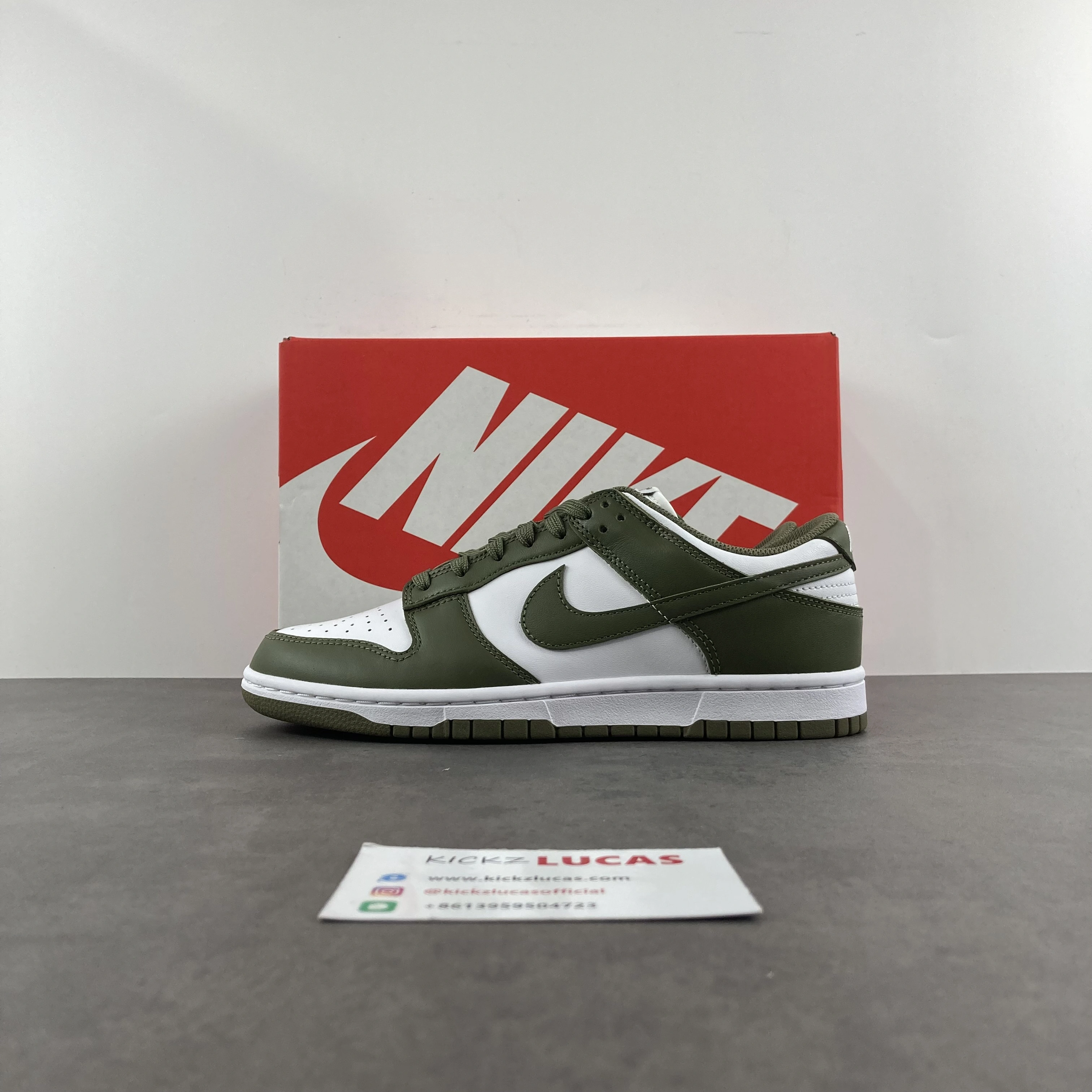 Dunk Low Medium Olive DD1503- SoftTouch 317