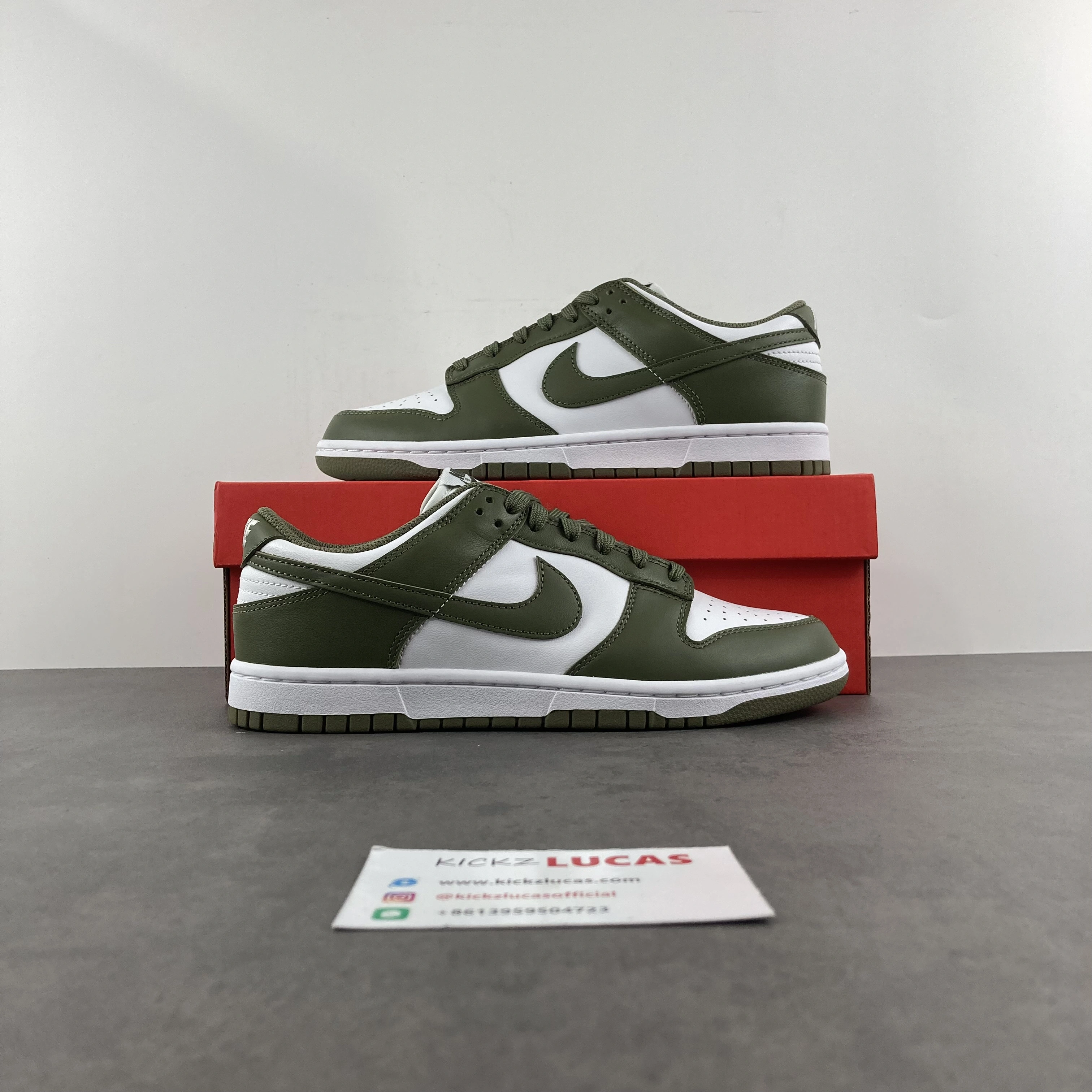 Dunk Low Medium Olive DD1503- SoftTouch 317