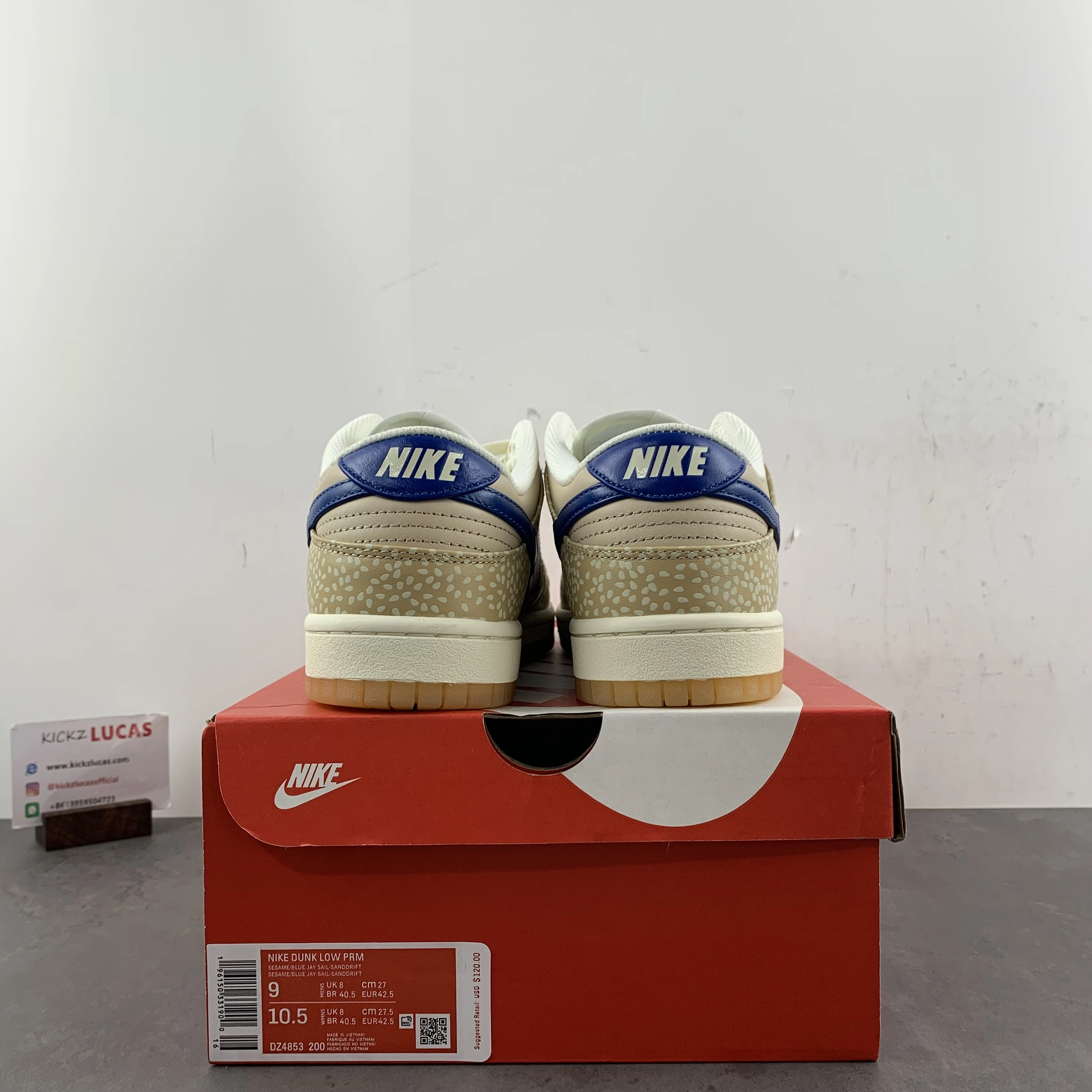 ZipUp Dunk Low Montreal Bagel Sesame DZ4853- 242