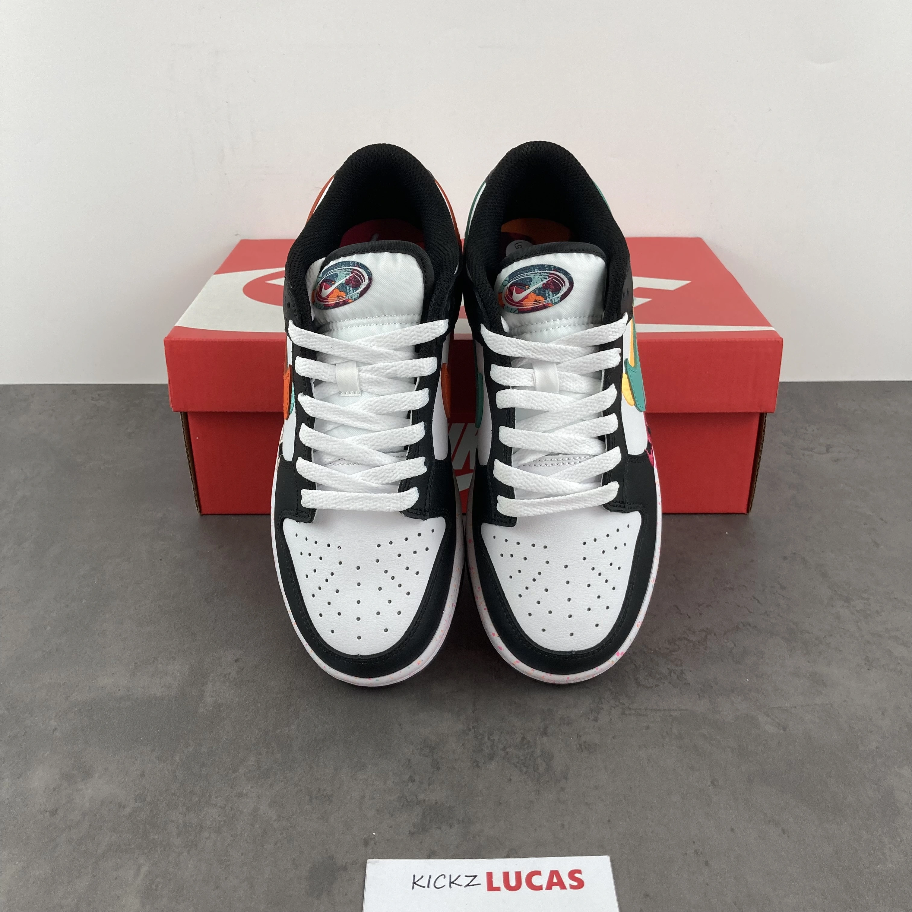 Dunk Low Multiple Swooshes White Washed Teal FD4623- FreshLook 235