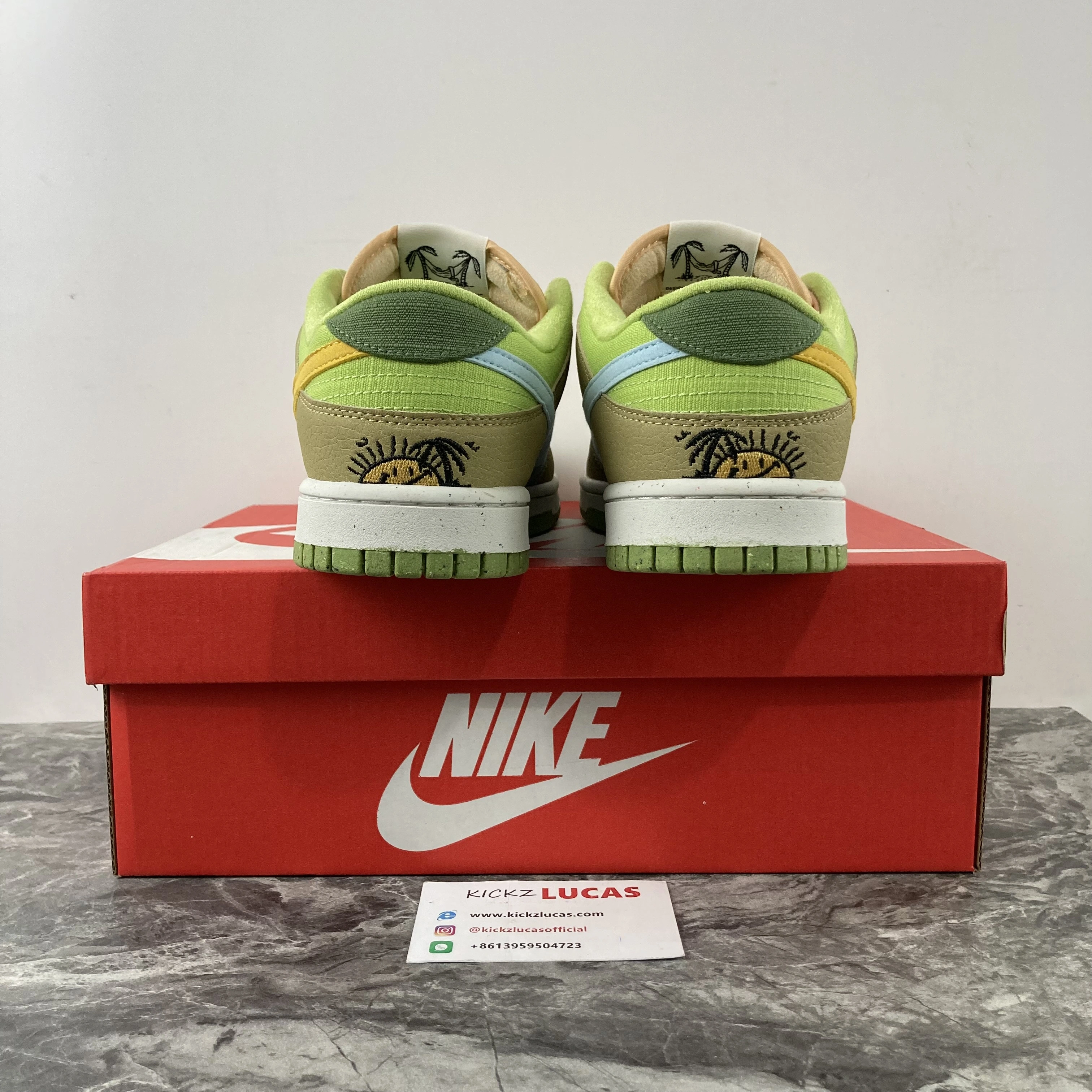 WrinkleFree Dunk Low Next Nature Sun Club Arctic Orange DM0583- 309