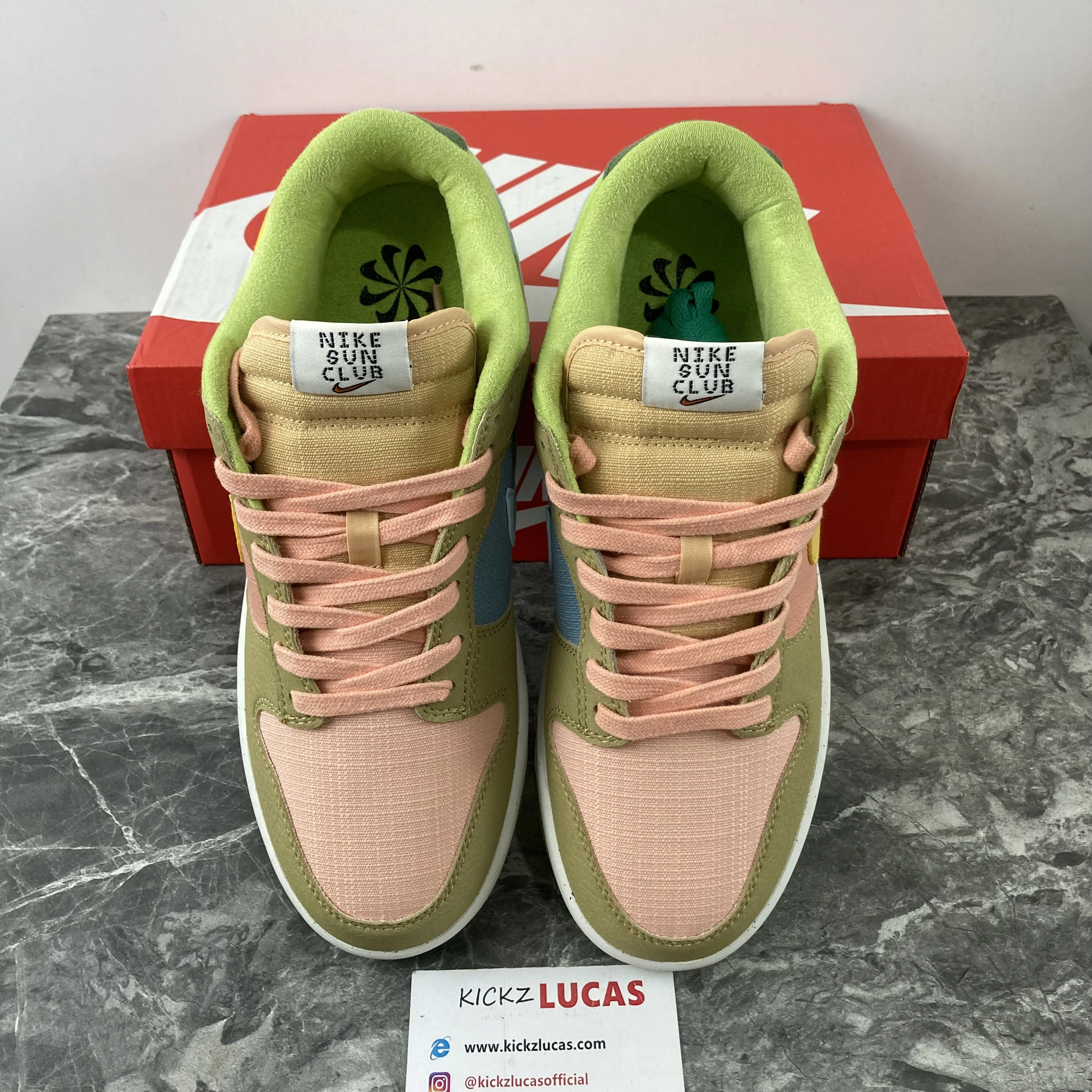 WrinkleFree Dunk Low Next Nature Sun Club Arctic Orange DM0583- 309