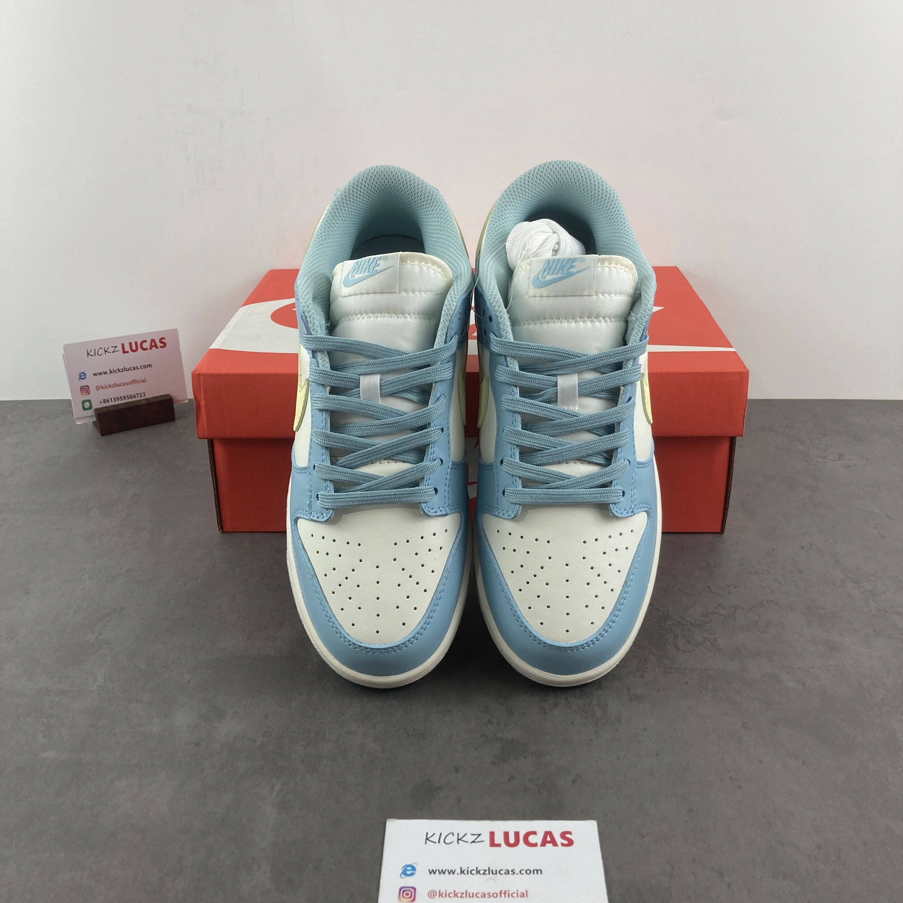 Durable Dunk Low Ocean Bliss Citron Tint DD1503- 207