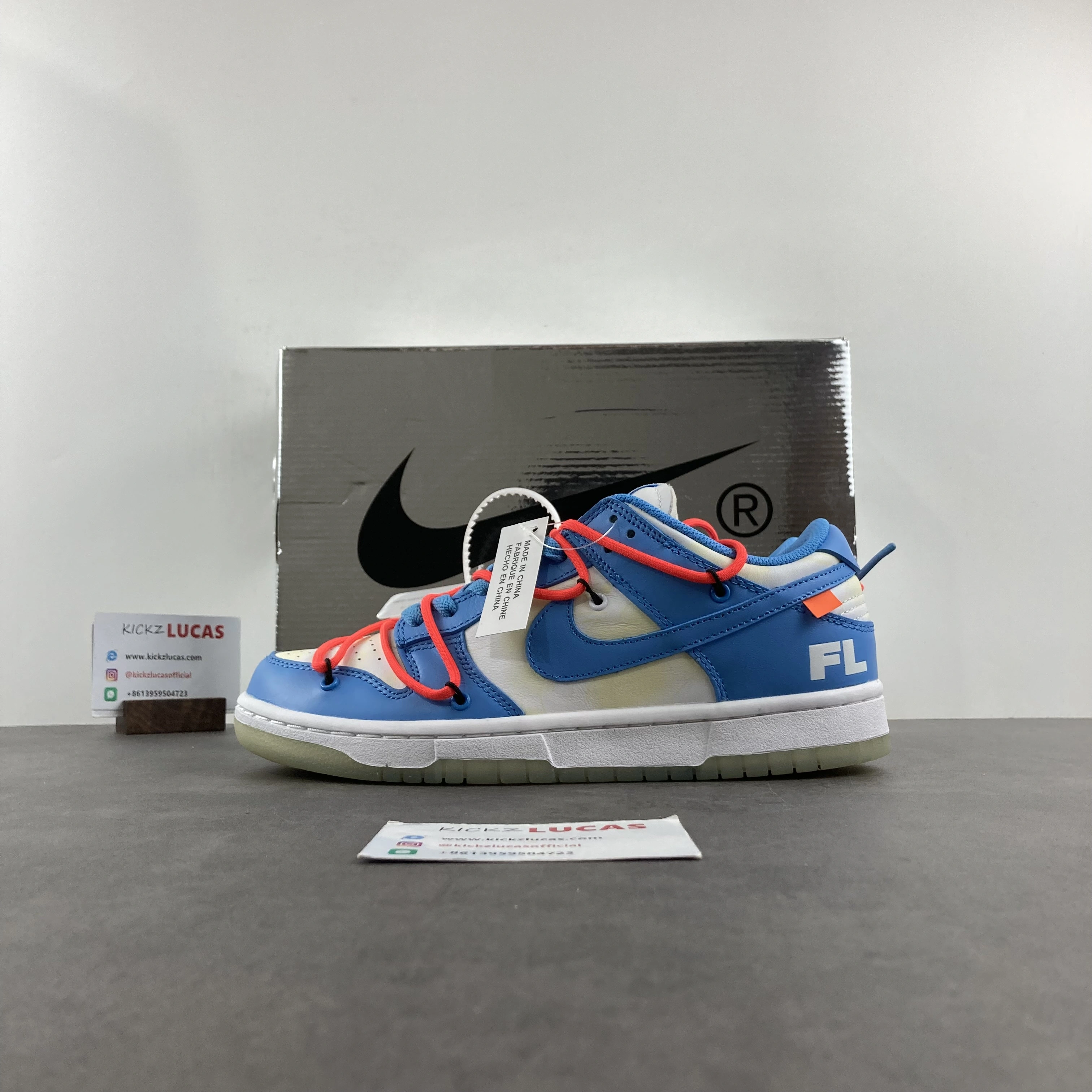 Dunk Low Off-White Futura UNC CT0856- Timeless 609
