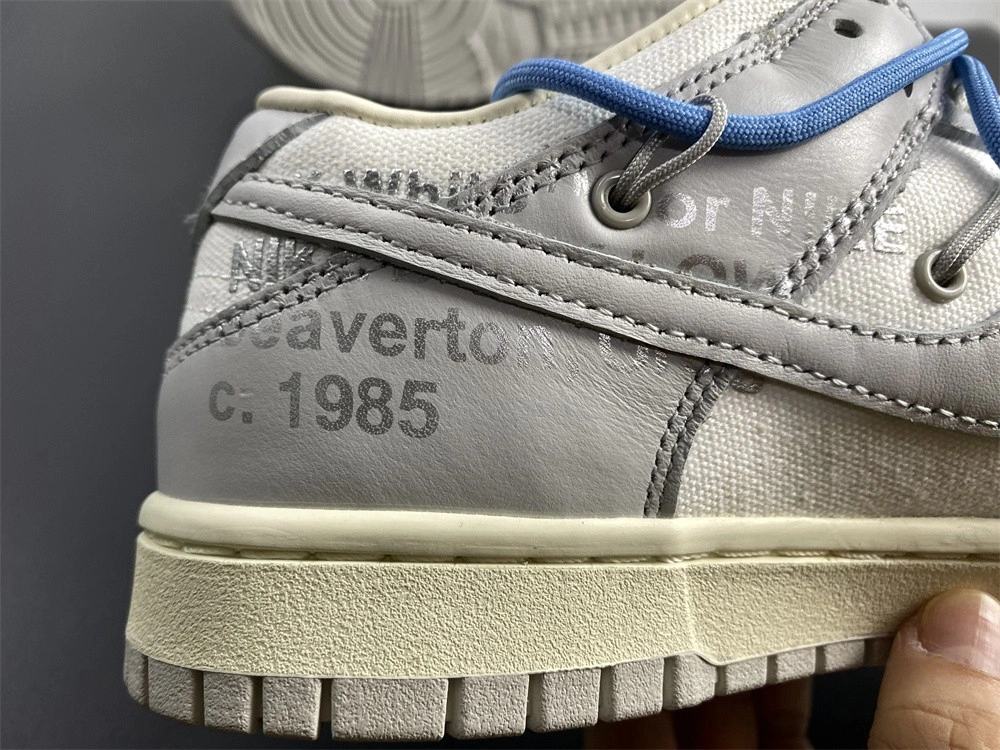Resilient Dunk Low Off-White Lot 10 DM1602- 450