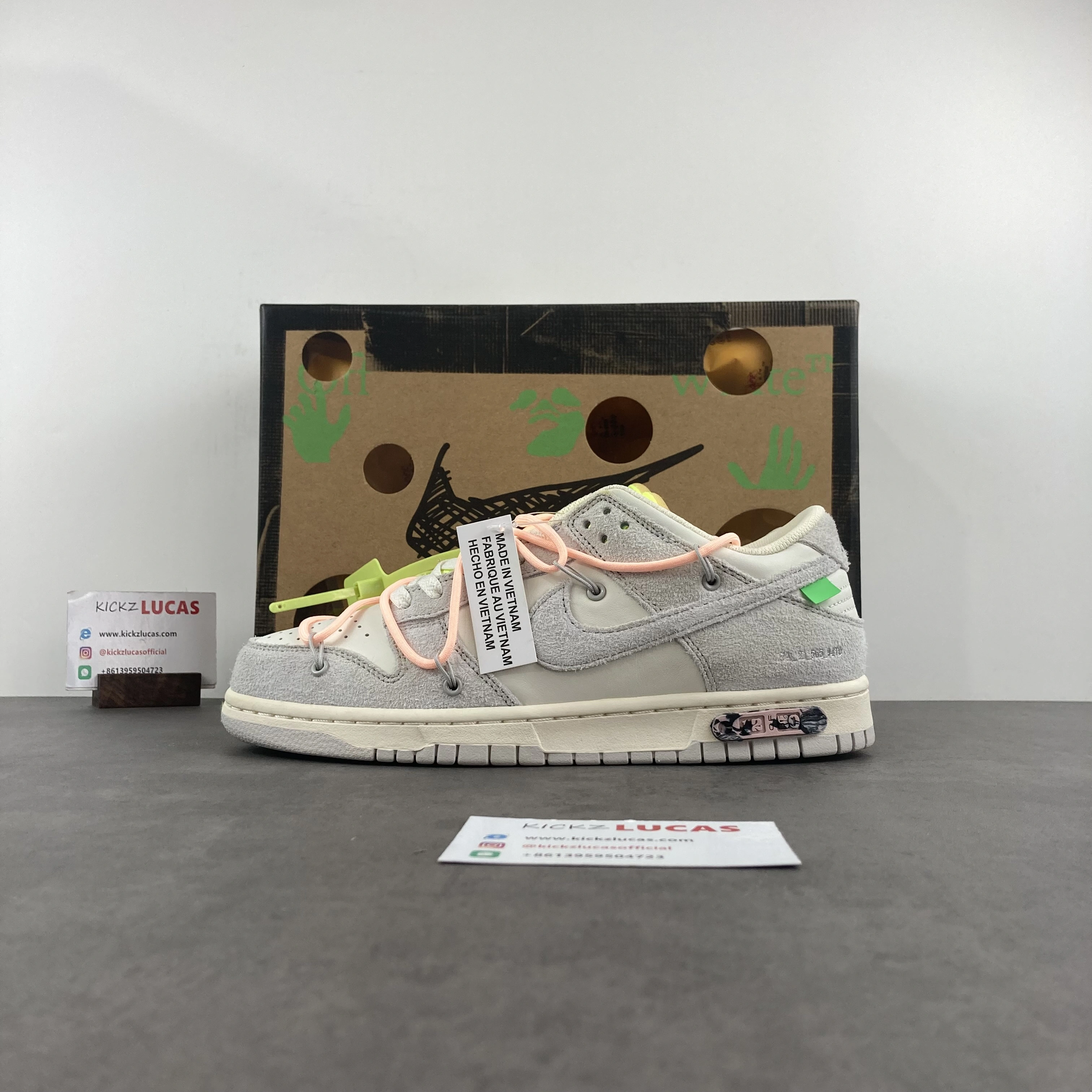 Dunk Low Off-White Lot 12 DJ0950- Snug 311