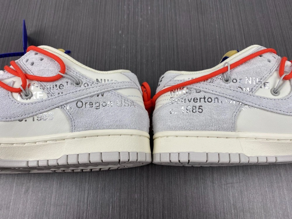FastDry Dunk Low Off-White Lot 13 DJ0950- 429
