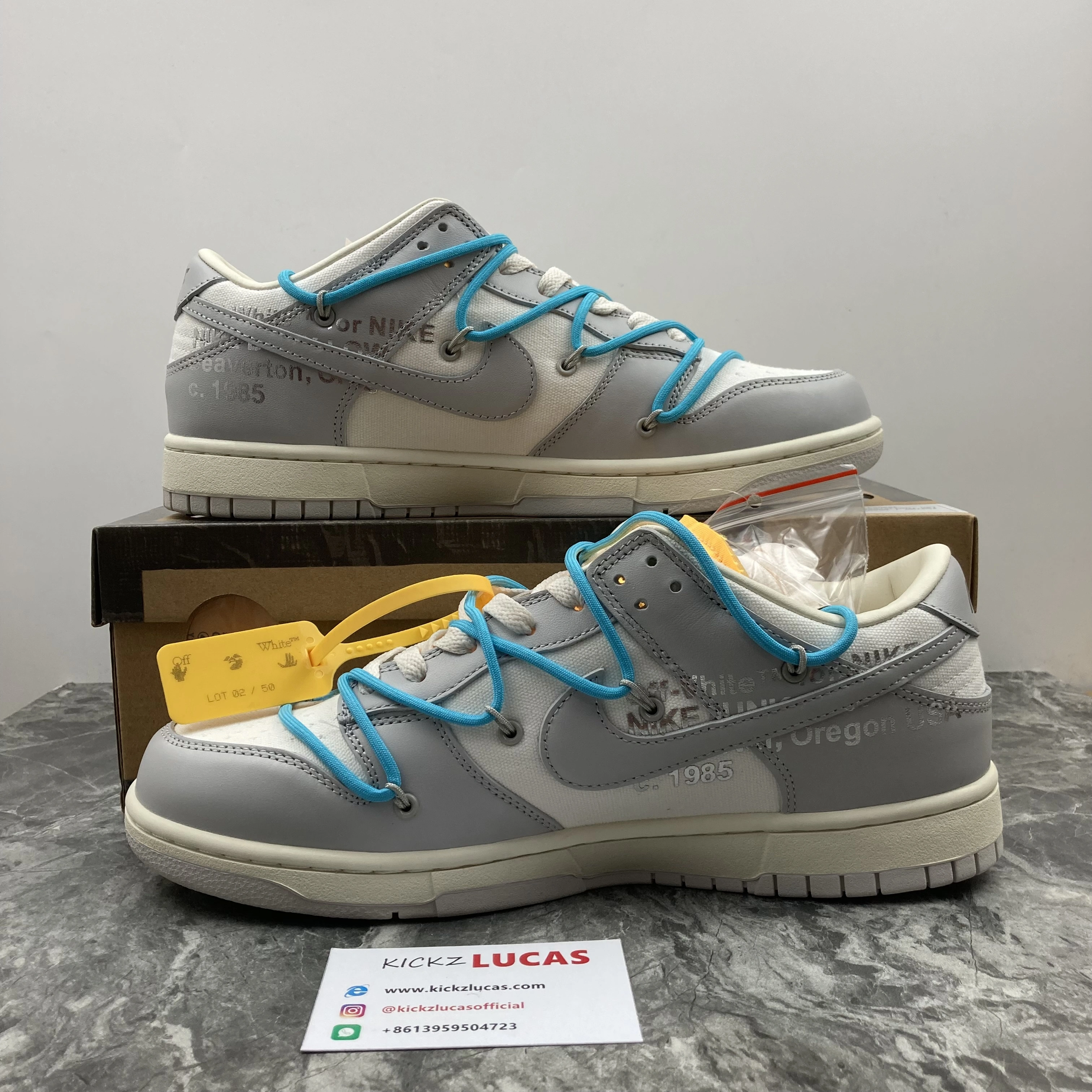 Dunk Low Off-White Lot 2 DM1602- Casual 411