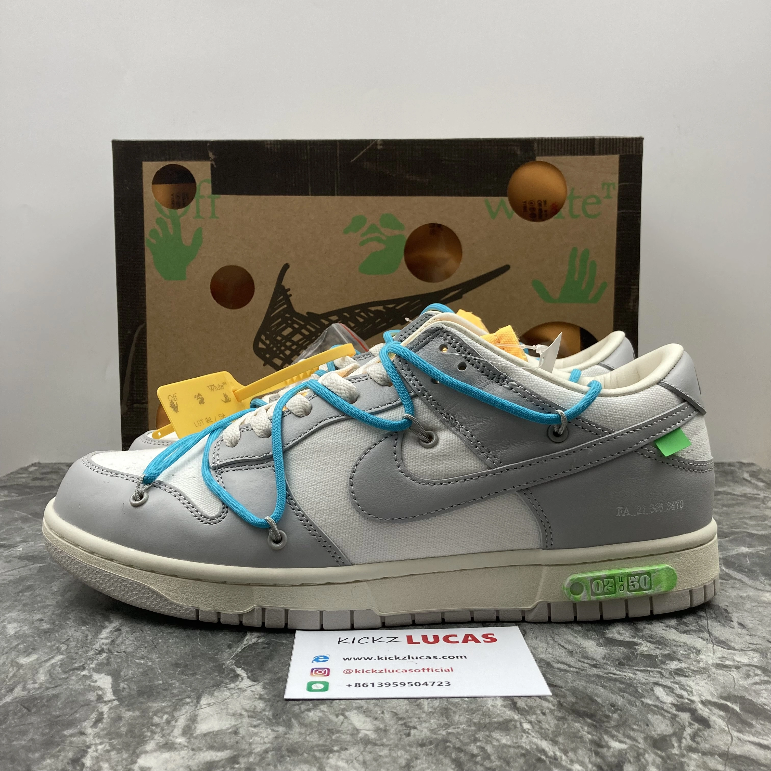 Dunk Low Off-White Lot 2 DM1602- Casual 411