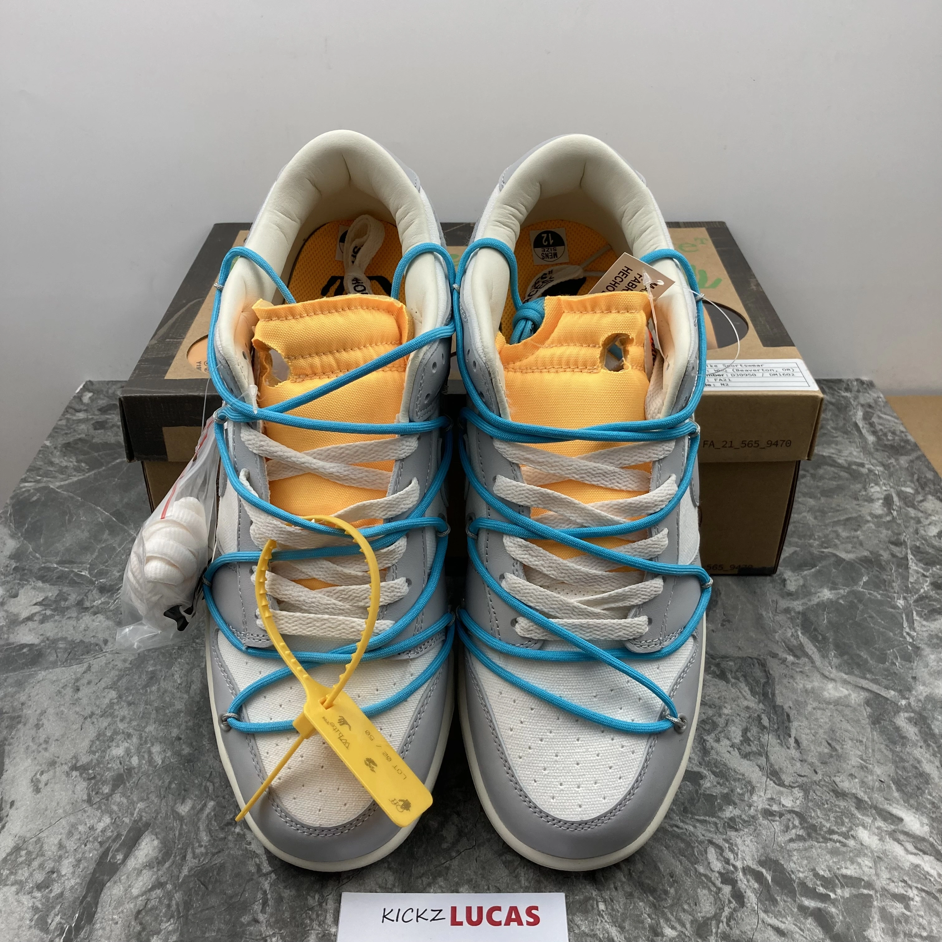 Dunk Low Off-White Lot 2 DM1602- Casual 411