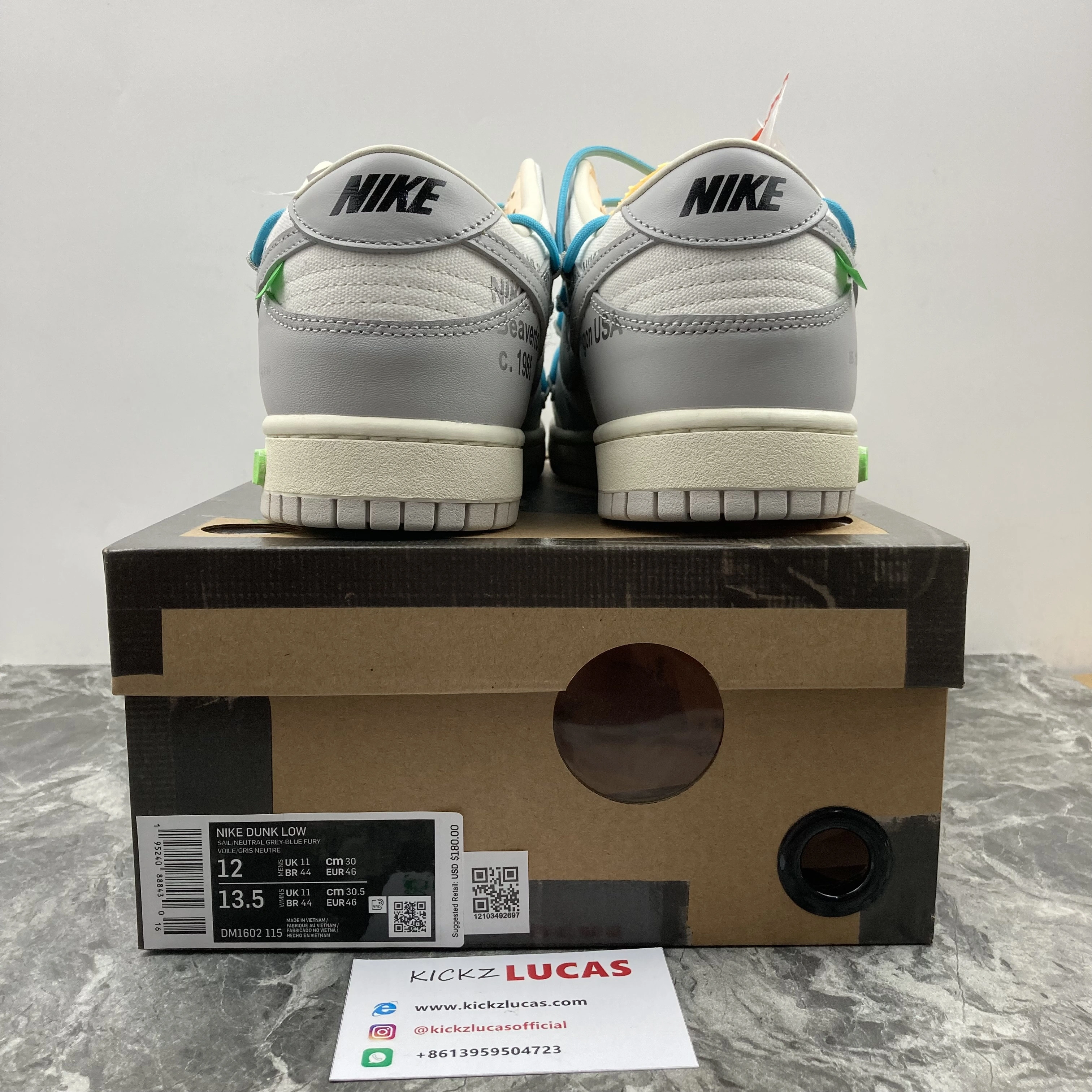 Dunk Low Off-White Lot 2 DM1602- Casual 411