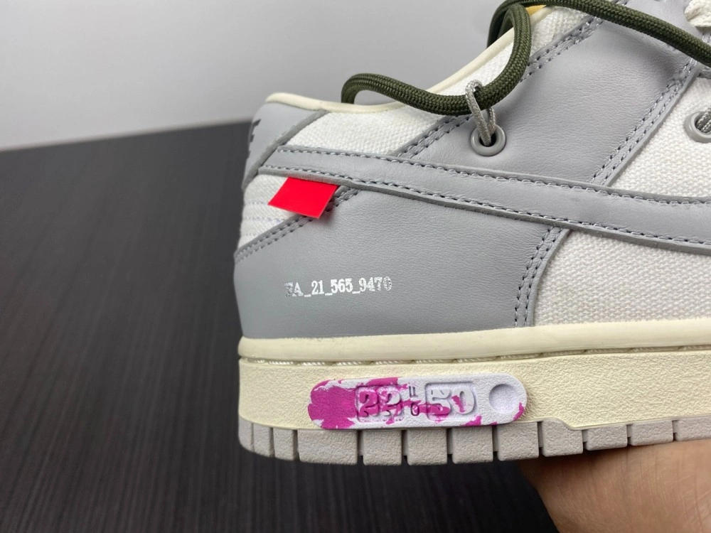UrbanStyle Dunk Low Off-White Lot 22 DM1602- 491