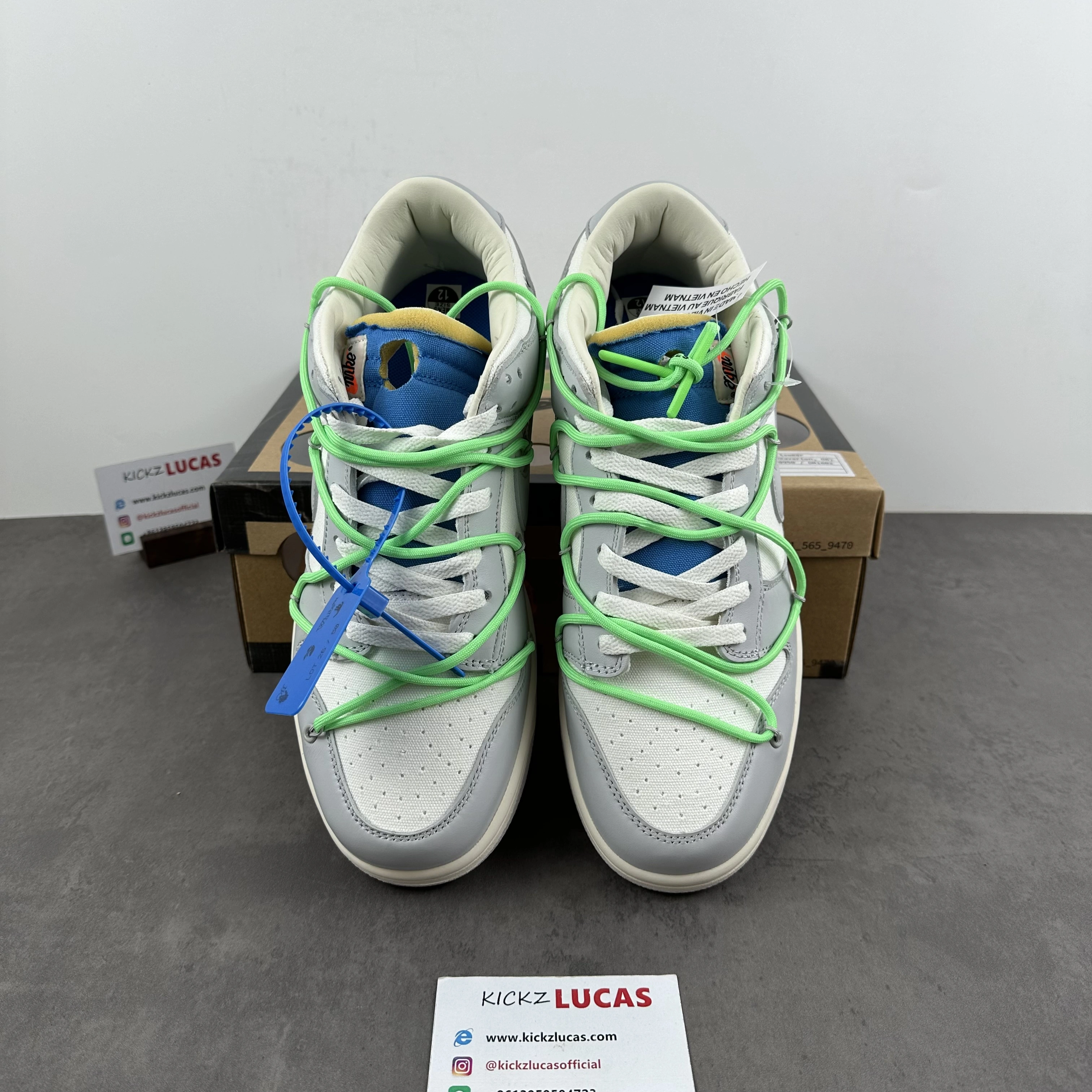 Comfortable Dunk Low Off-White Lot 26 DM1602- 486