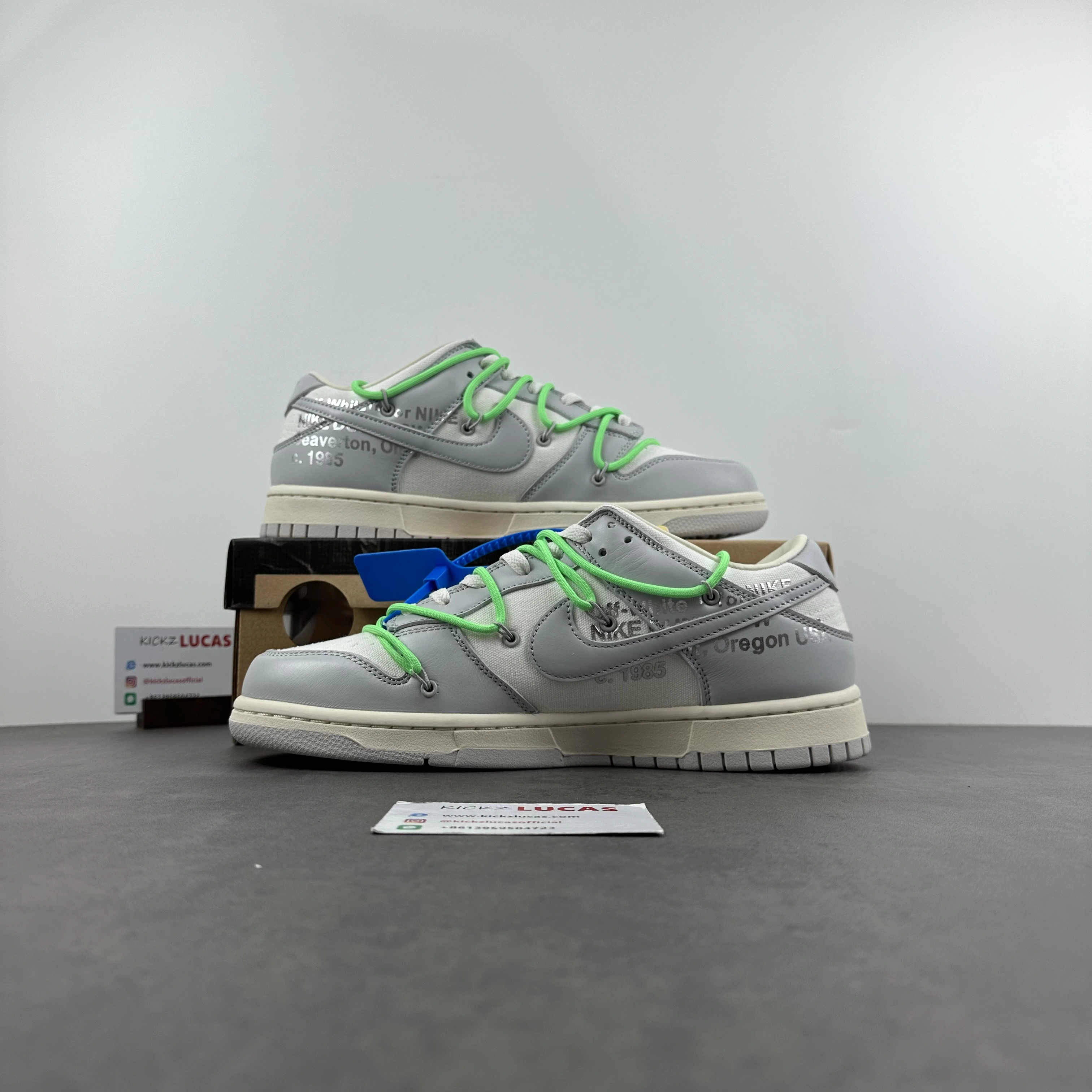 Comfortable Dunk Low Off-White Lot 26 DM1602- 486