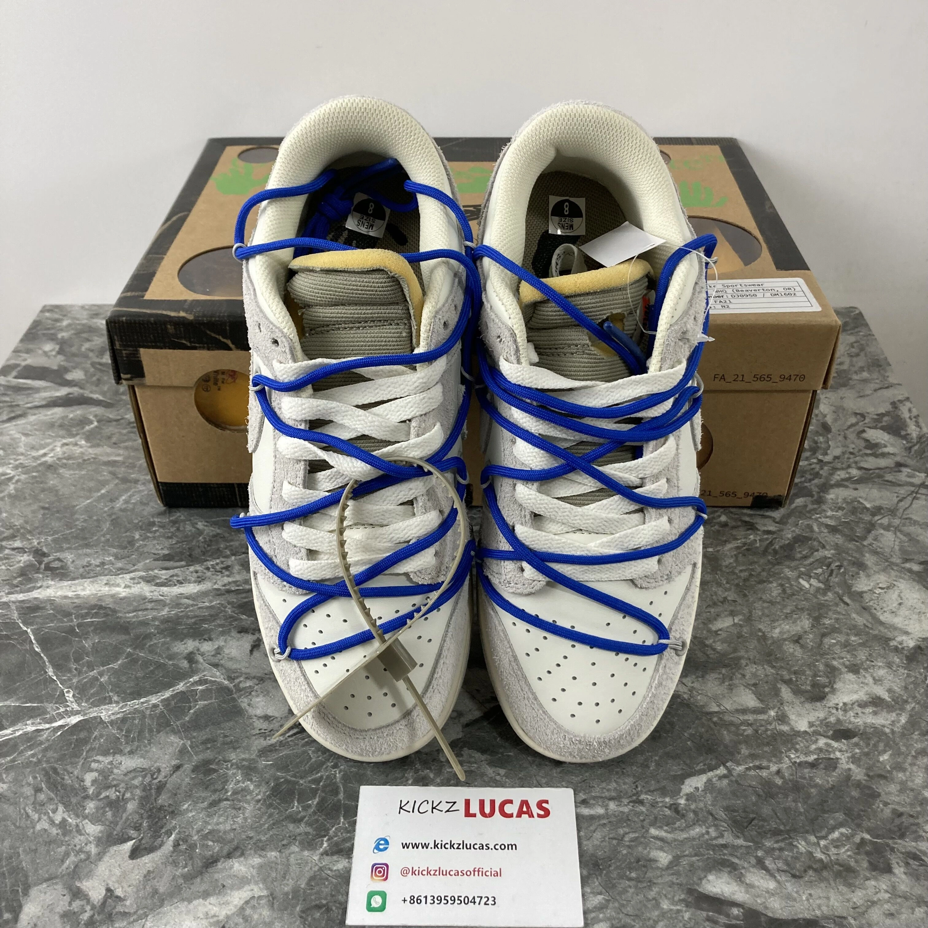 Dunk Low Off-White Lot 32 DJ0950- FreshLook 473