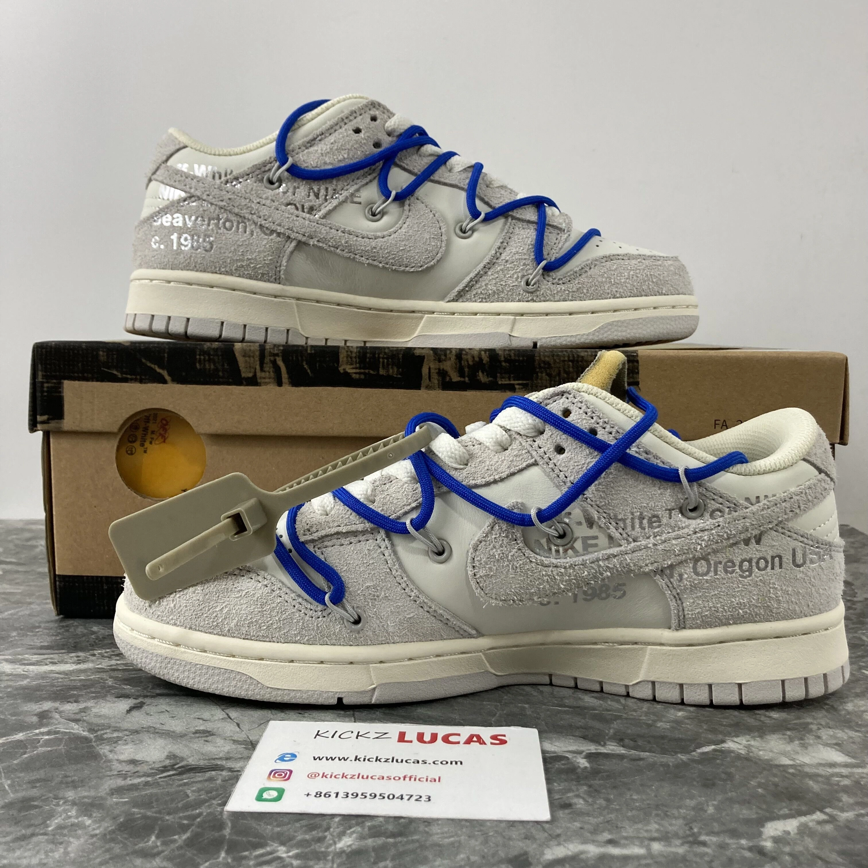 Dunk Low Off-White Lot 32 DJ0950- FreshLook 473