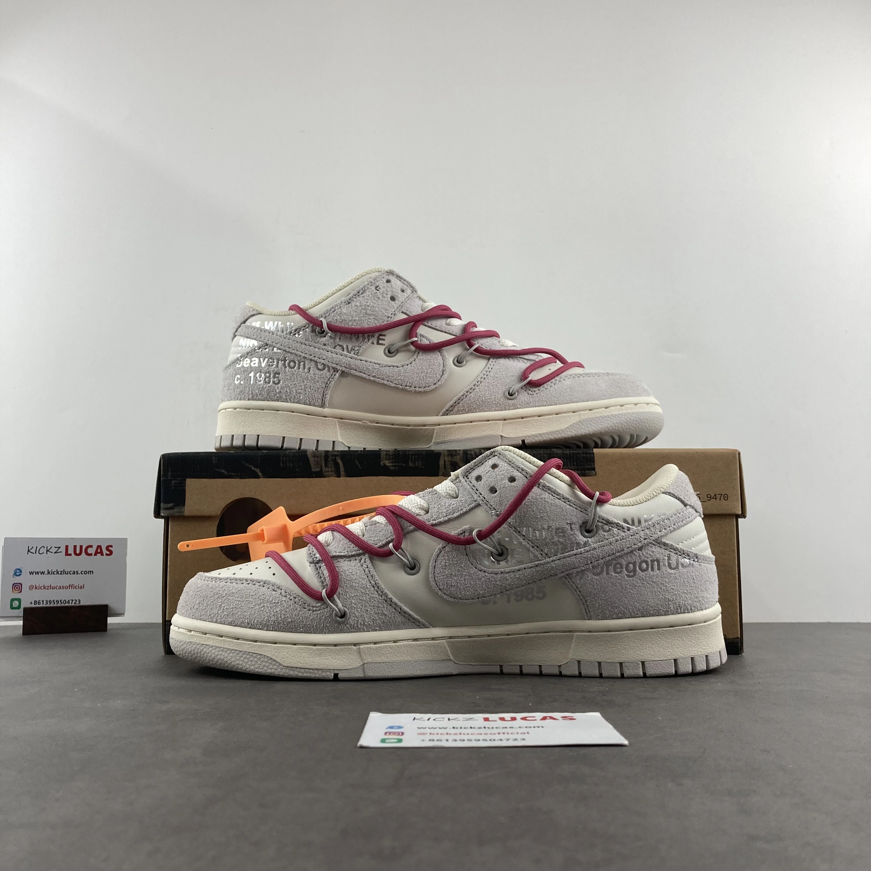 Dunk Low Off-White Lot 35 DJ0950- Reliable 444