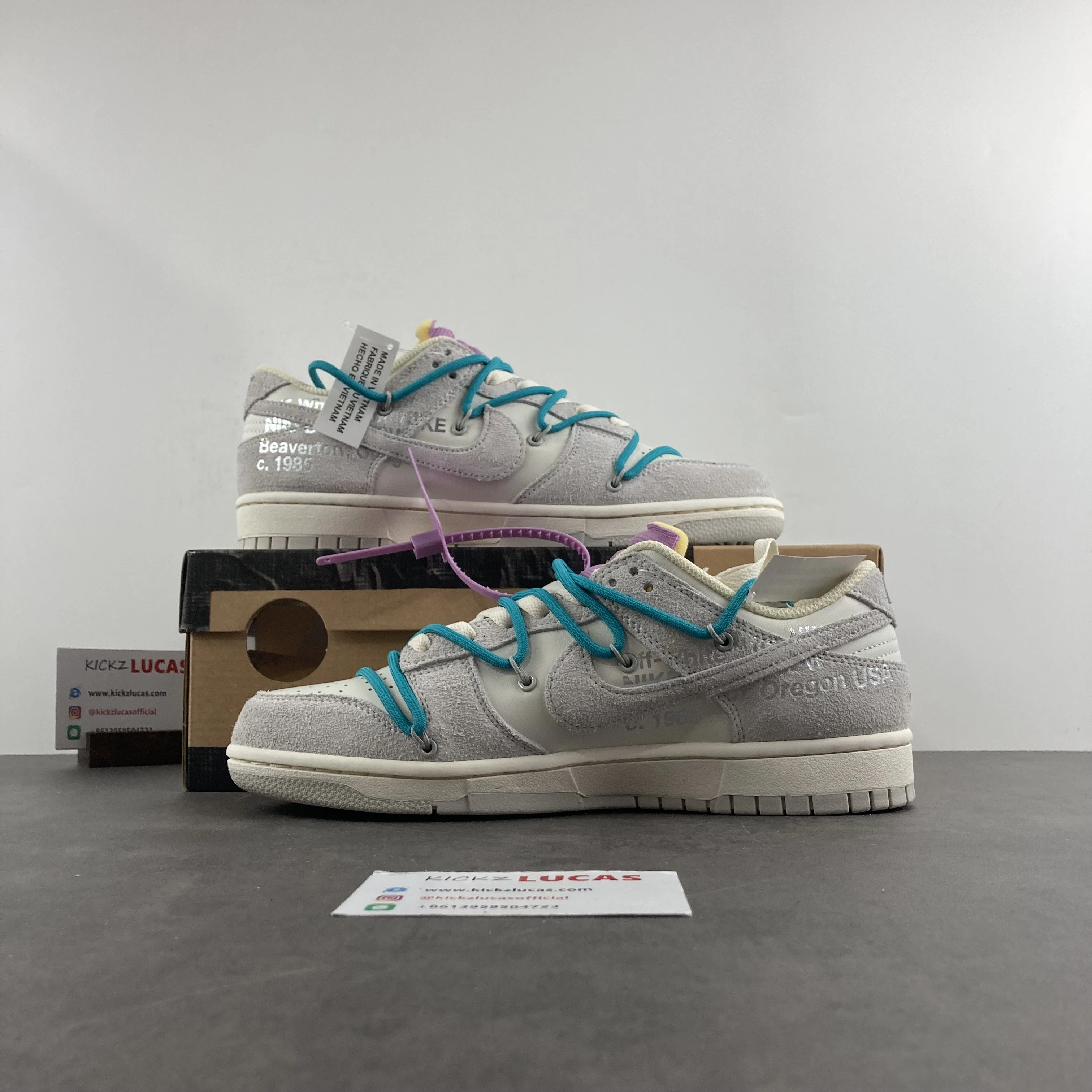 Modern Dunk Low Off-White Lot 36 DJ0950- 494