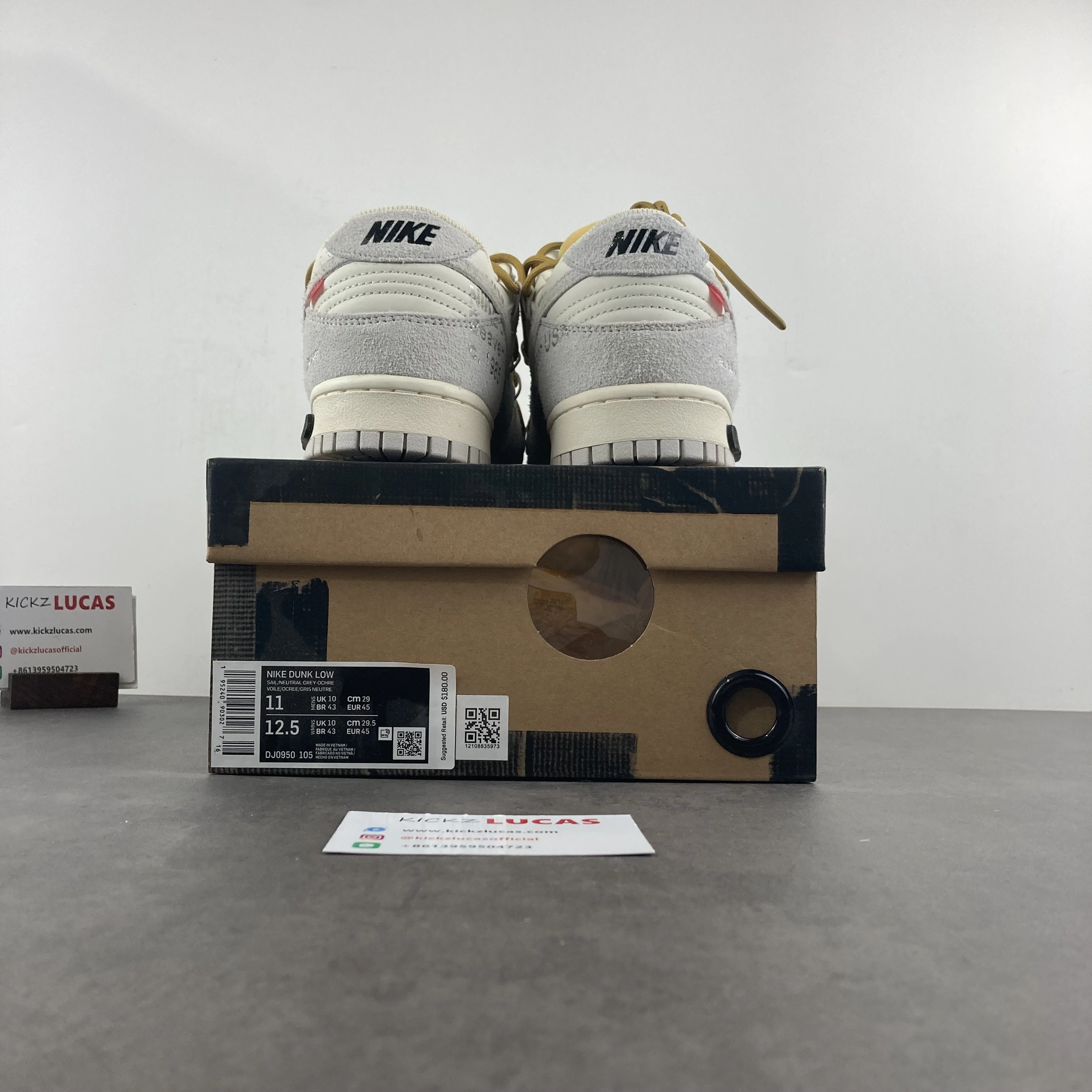 Dunk Low Off-White Lot 37 DJ0950- Flexible 439