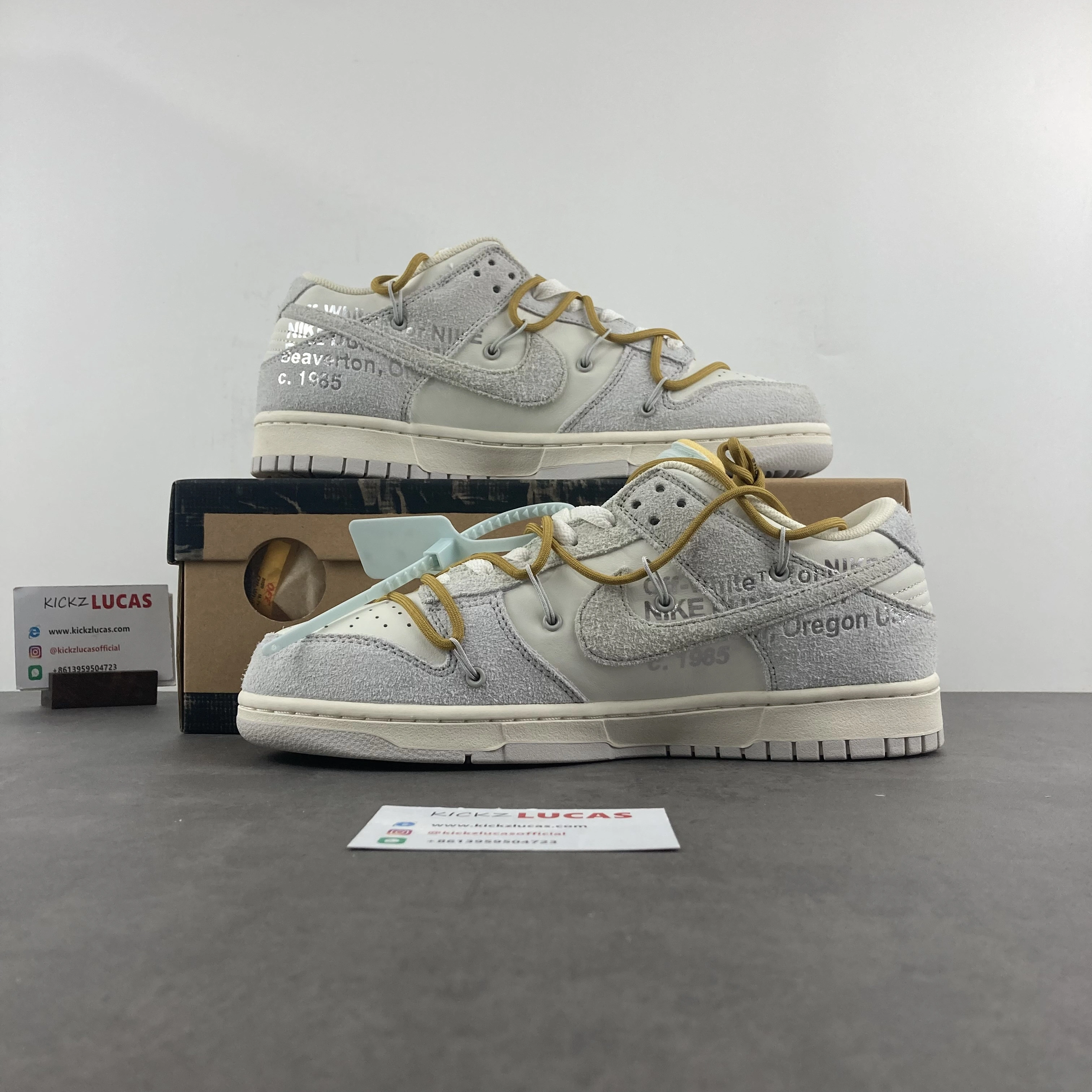 Dunk Low Off-White Lot 37 DJ0950- Flexible 439