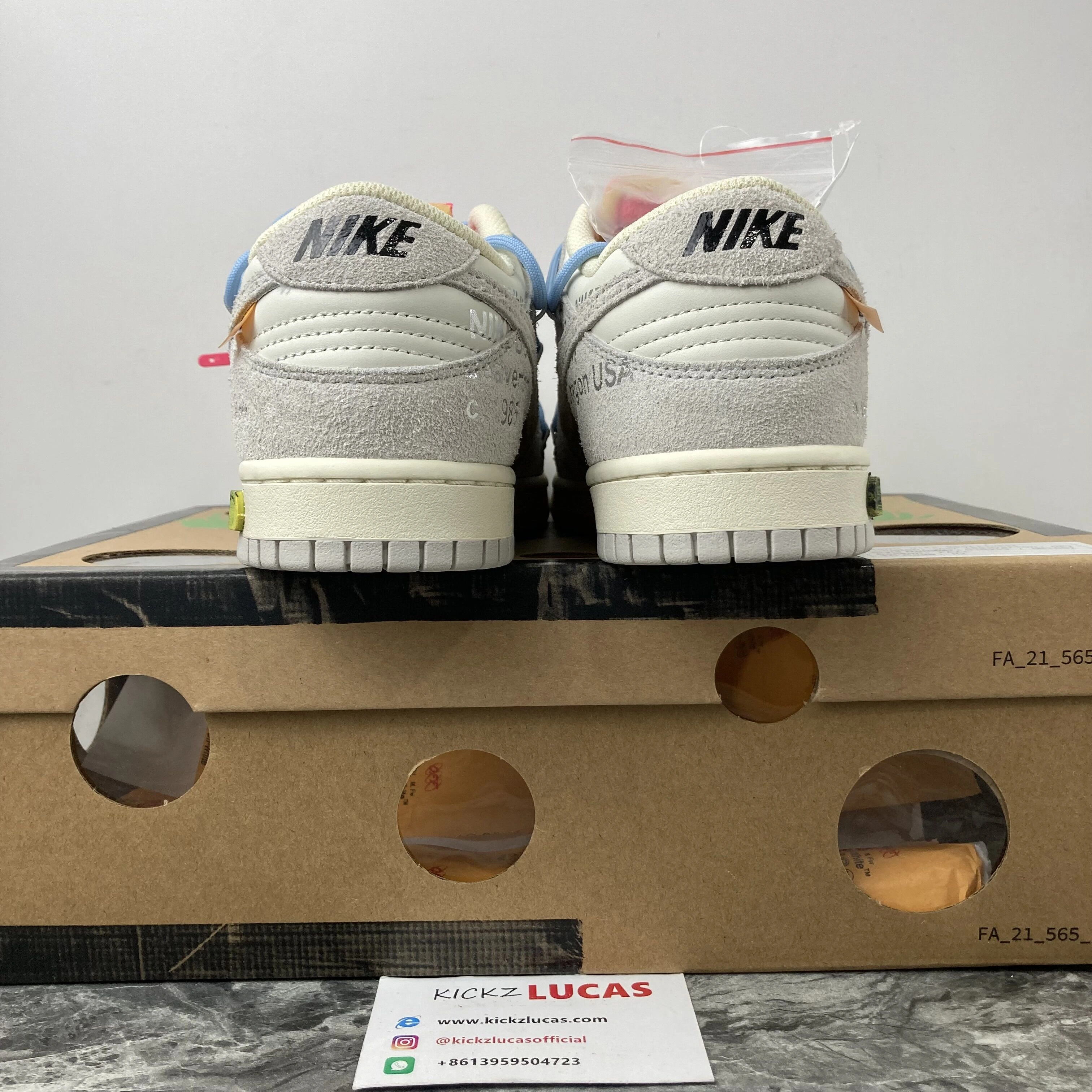 MultiPurpose Dunk Low Off-White Lot 38 DJ0950- 438