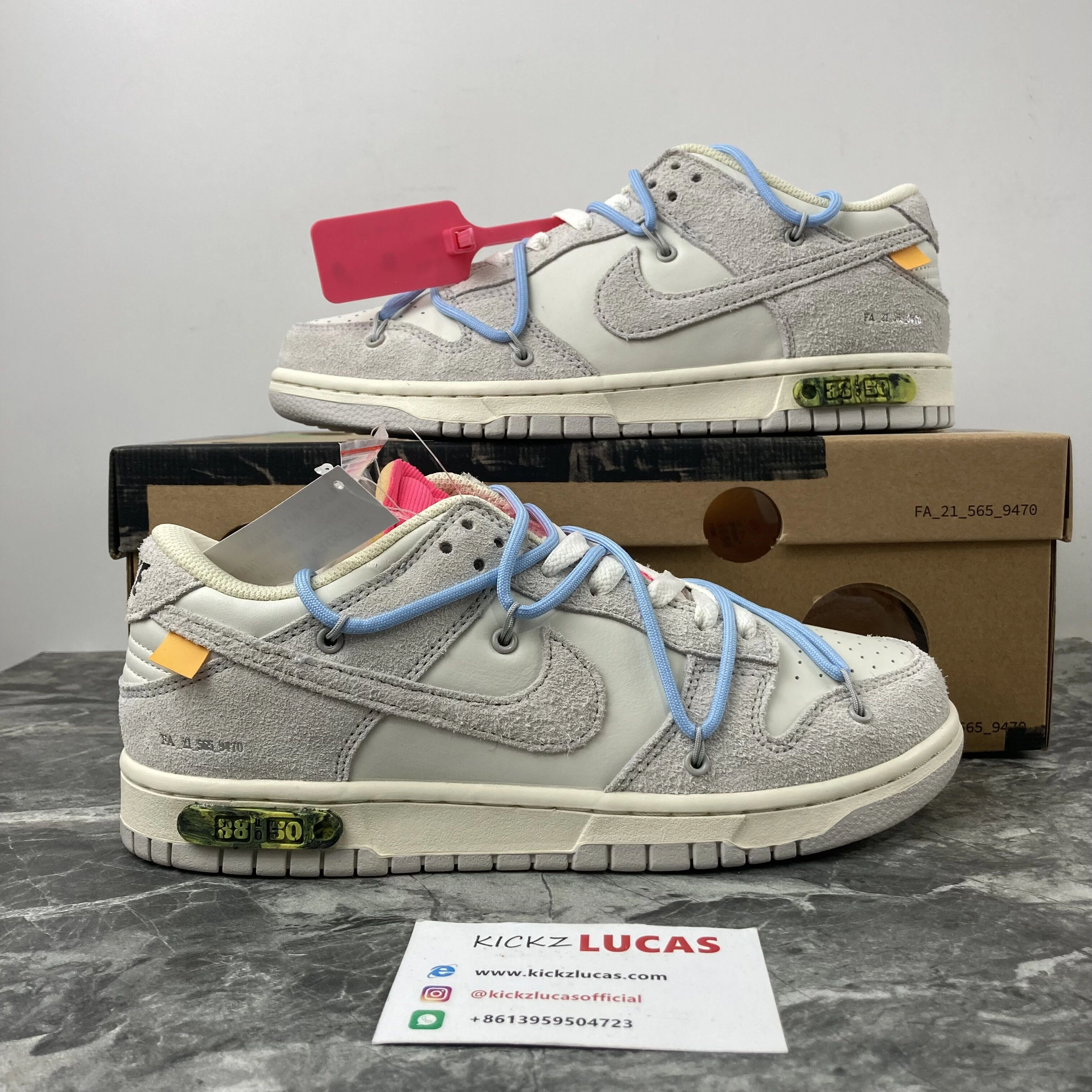 MultiPurpose Dunk Low Off-White Lot 38 DJ0950- 438