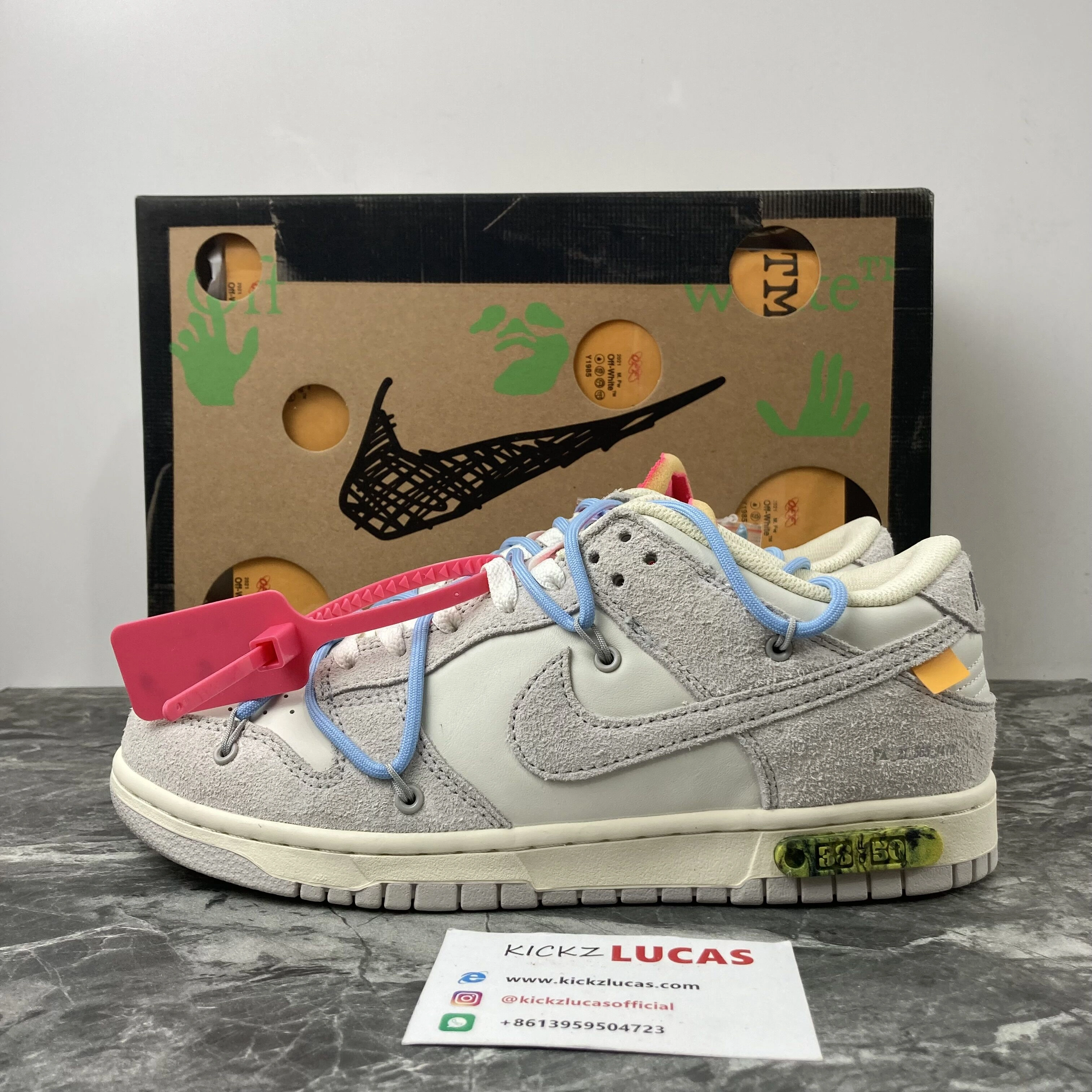 MultiPurpose Dunk Low Off-White Lot 38 DJ0950- 438