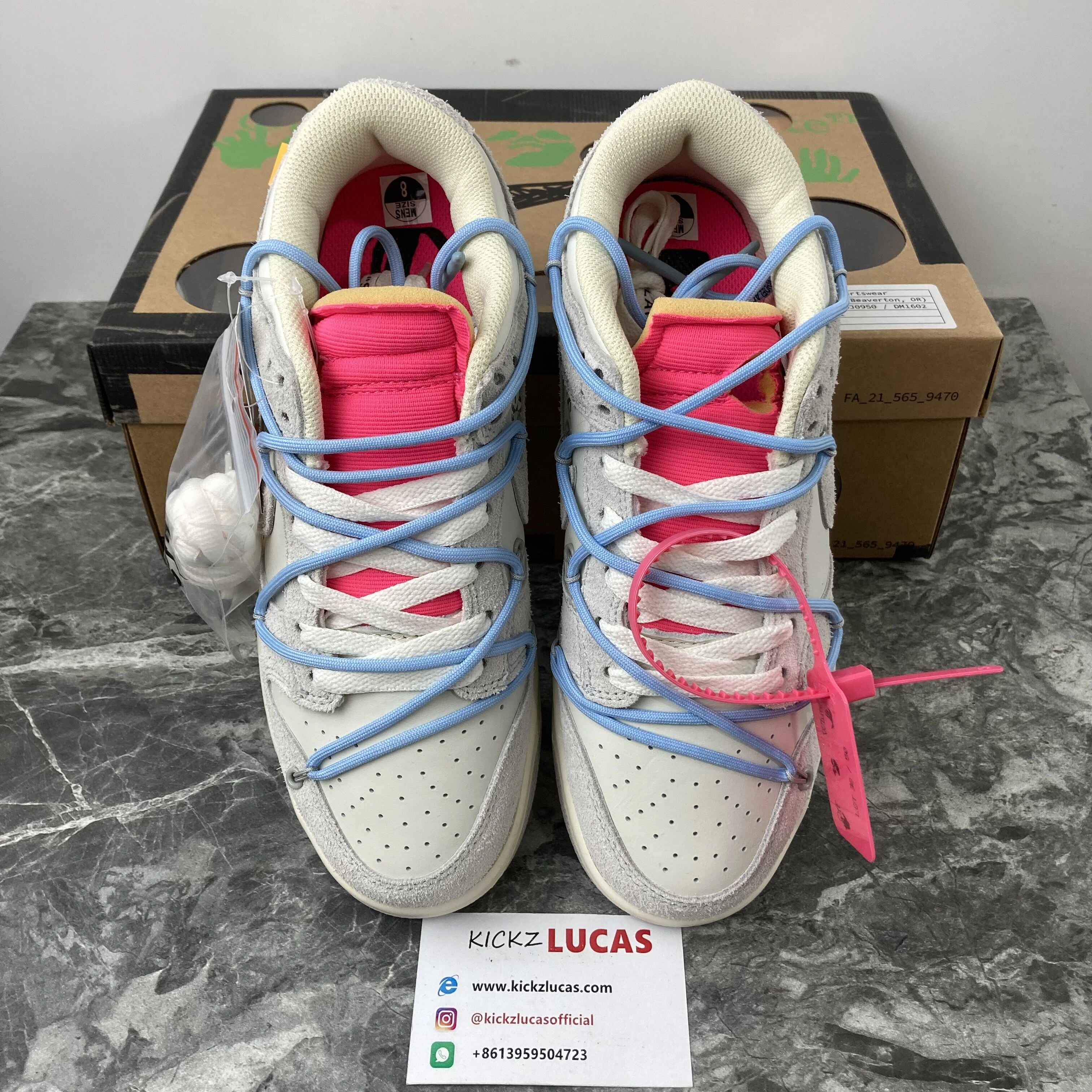MultiPurpose Dunk Low Off-White Lot 38 DJ0950- 438