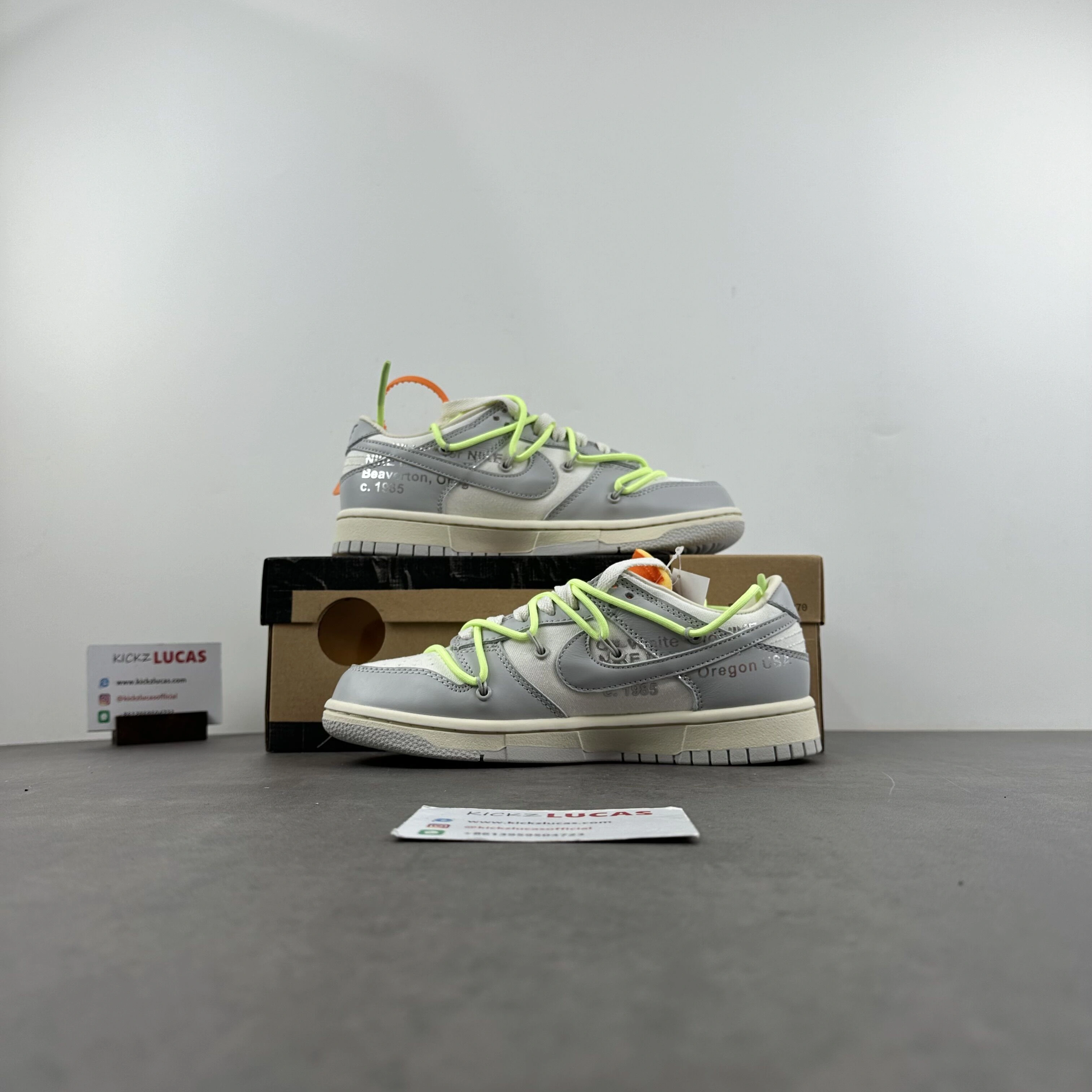 SmartChoice Dunk Low Off-White Lot 43 DM1602- 461