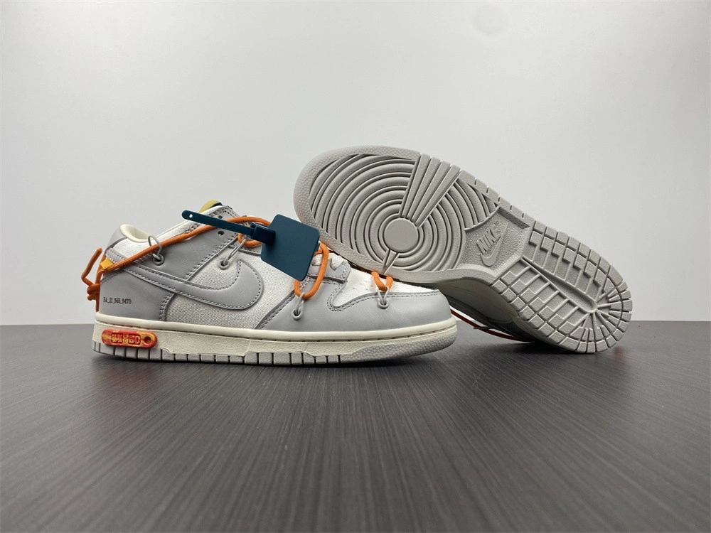 Dunk Low Off-White Lot 44 DM1602- Breathable 435