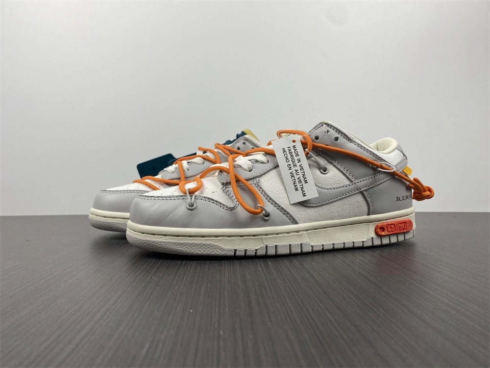 Dunk Low Off-White Lot 44 DM1602- Breathable 435