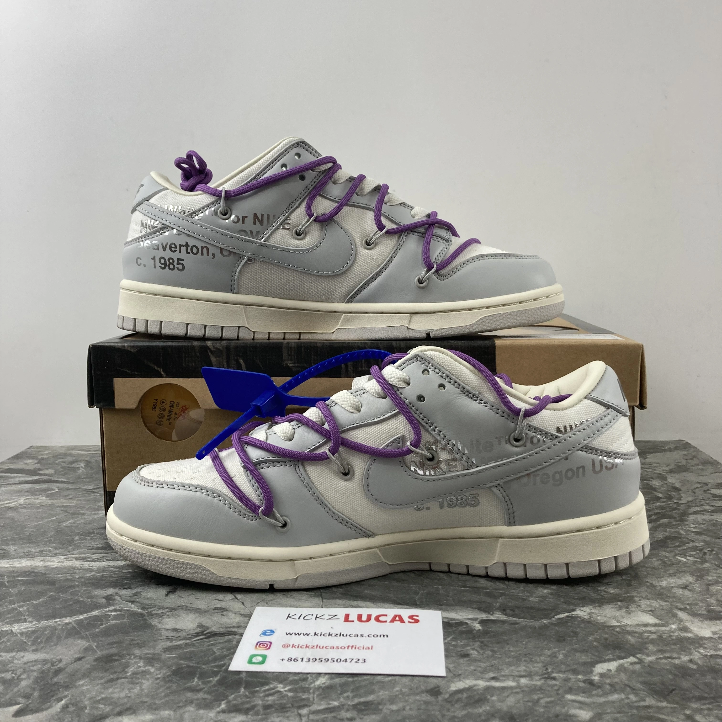 Dunk Low Off-White Lot 48 DM1602- Sporty 478