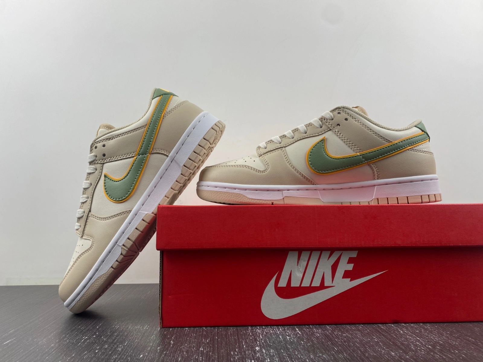 Dunk Low Pale Ivory Oil Green FQ6869- OdorResistant 120