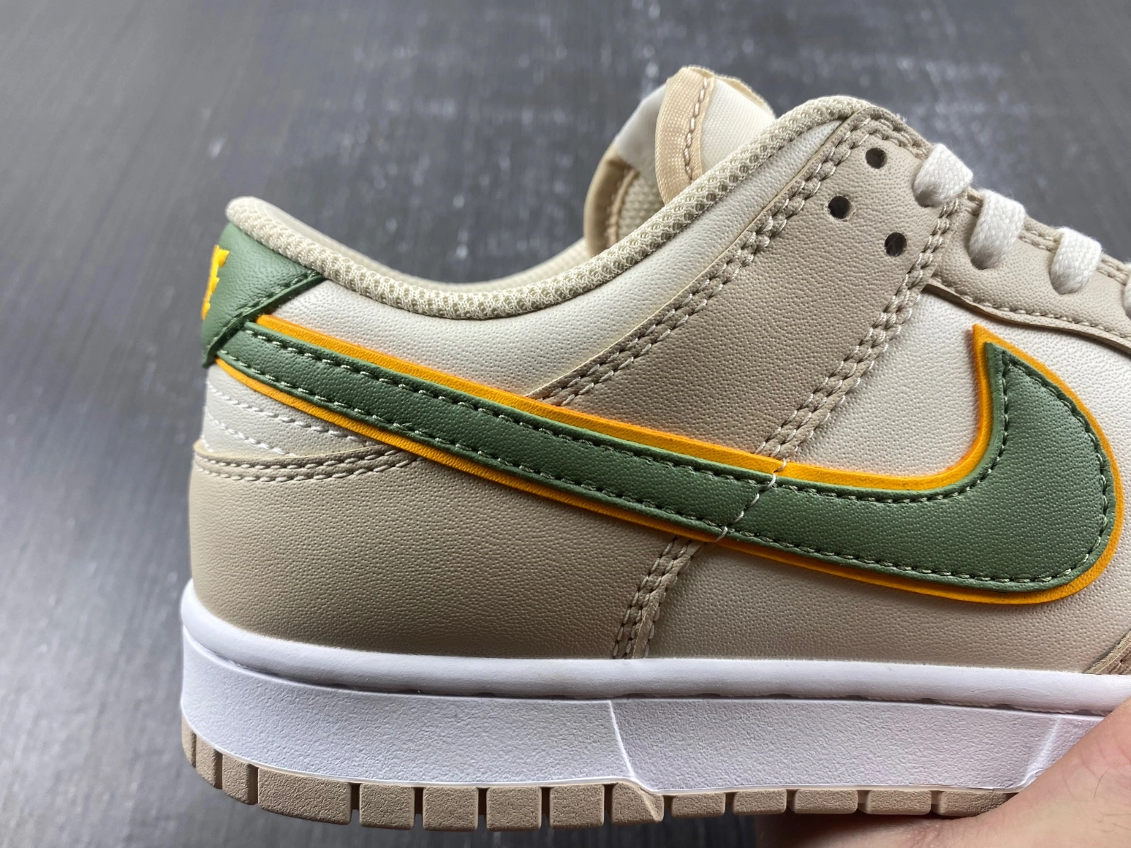 Dunk Low Pale Ivory Oil Green FQ6869- OdorResistant 120