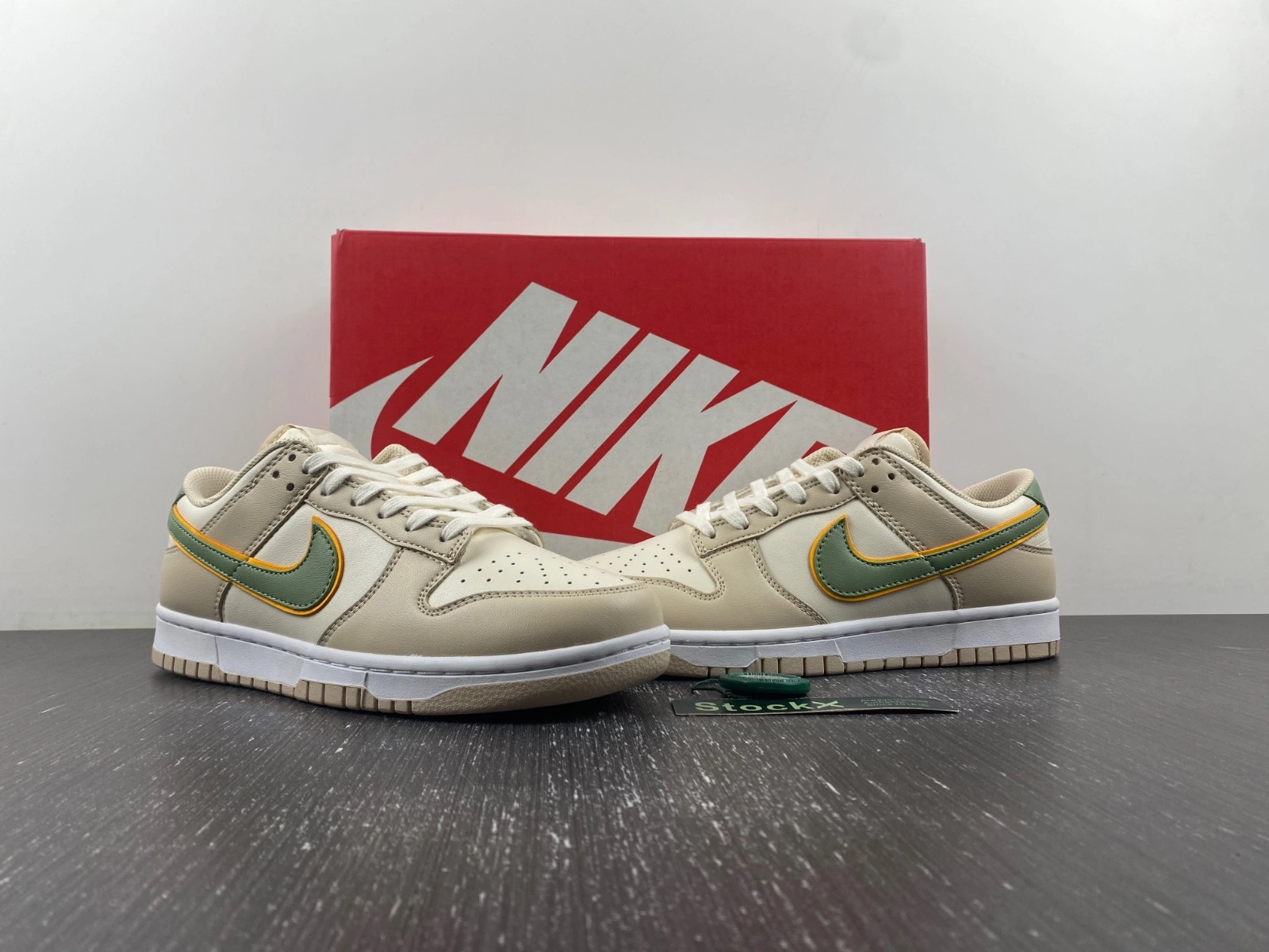 Dunk Low Pale Ivory Oil Green FQ6869- OdorResistant 120