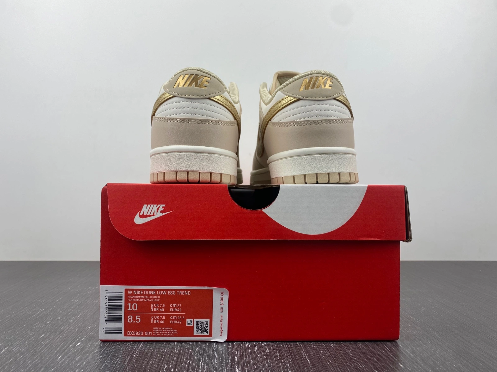 TechFriendly Dunk Low Phantom Metallic Gold DX5930- 160