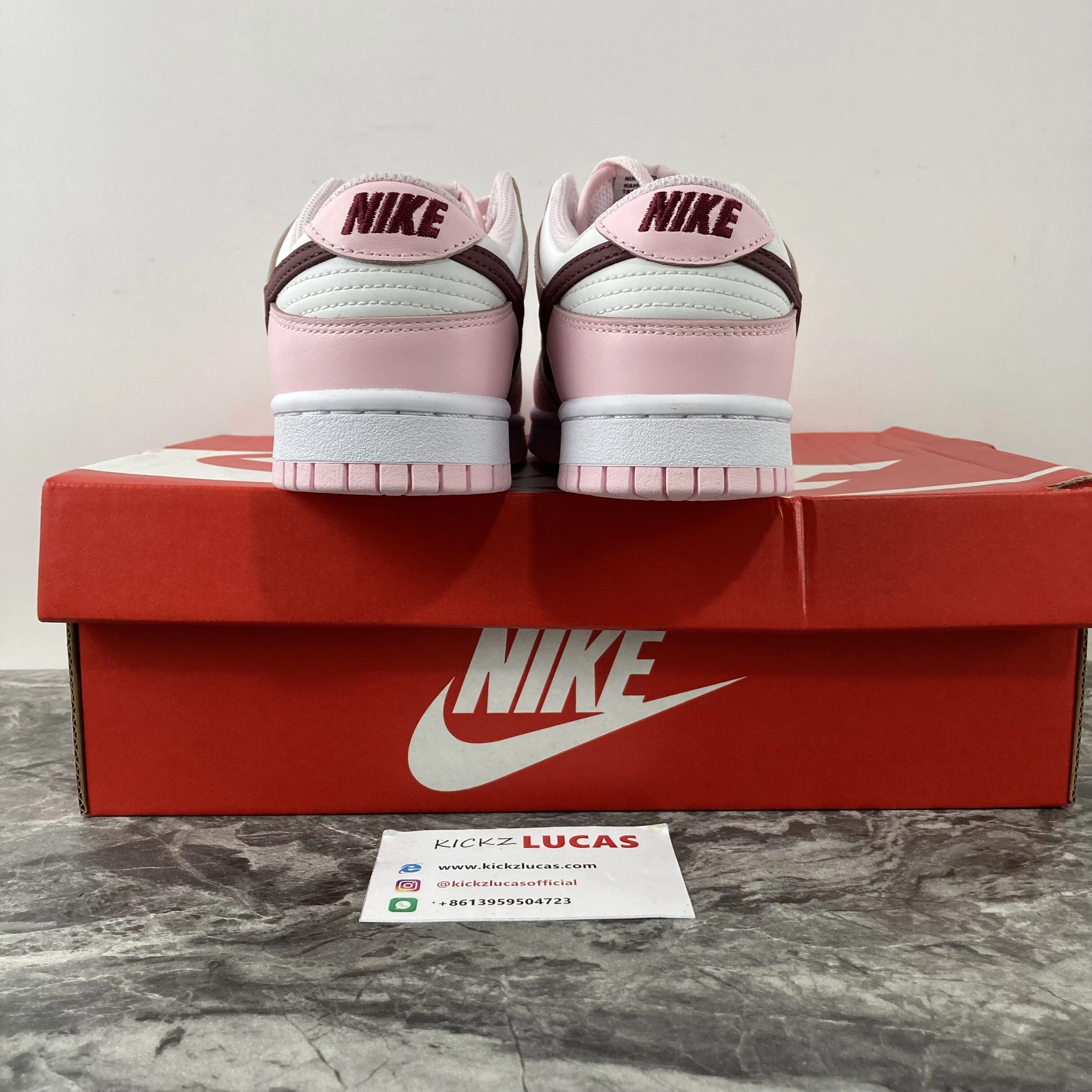 Dunk Low Pink Foam Red White CW1590- Modern 522
