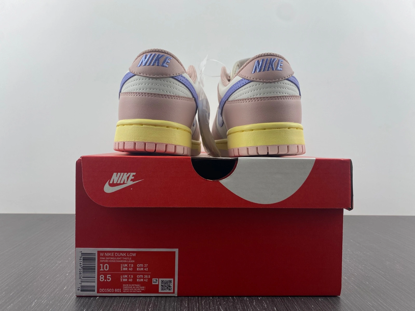 Dunk Low Pink Oxford DD1503- FlexibleFit 312