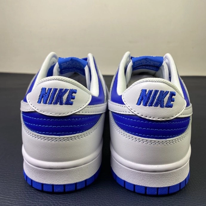 Fashionable Dunk Low Racer Blue White DD1391- 384