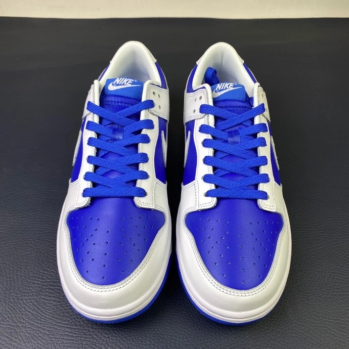 Fashionable Dunk Low Racer Blue White DD1391- 384