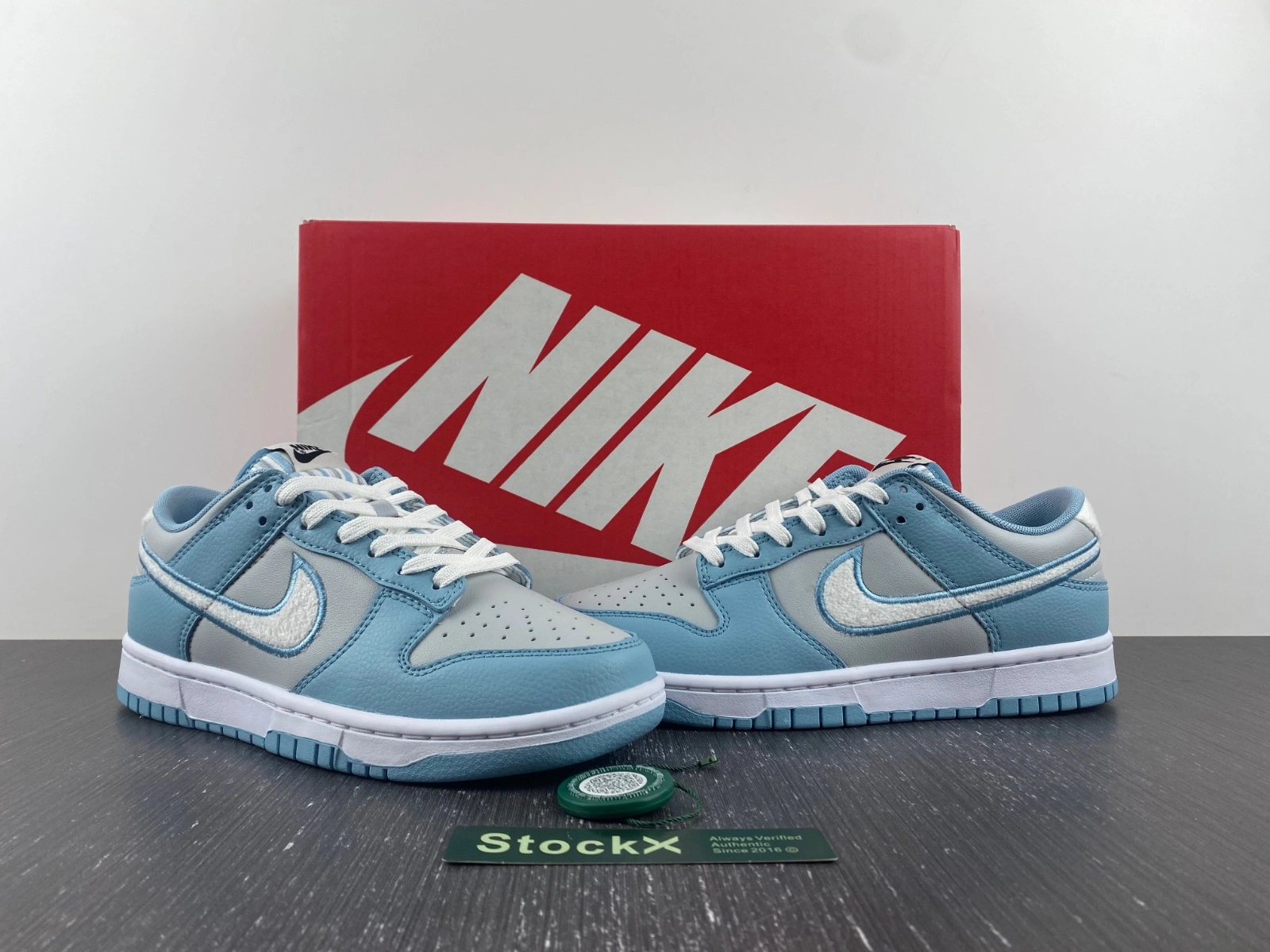 Dunk Low Retro Fleece Swoosh Worn Blue FB1871- Affordable 252