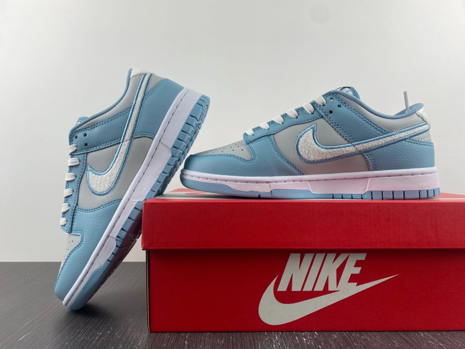 Dunk Low Retro Fleece Swoosh Worn Blue FB1871- Affordable 252
