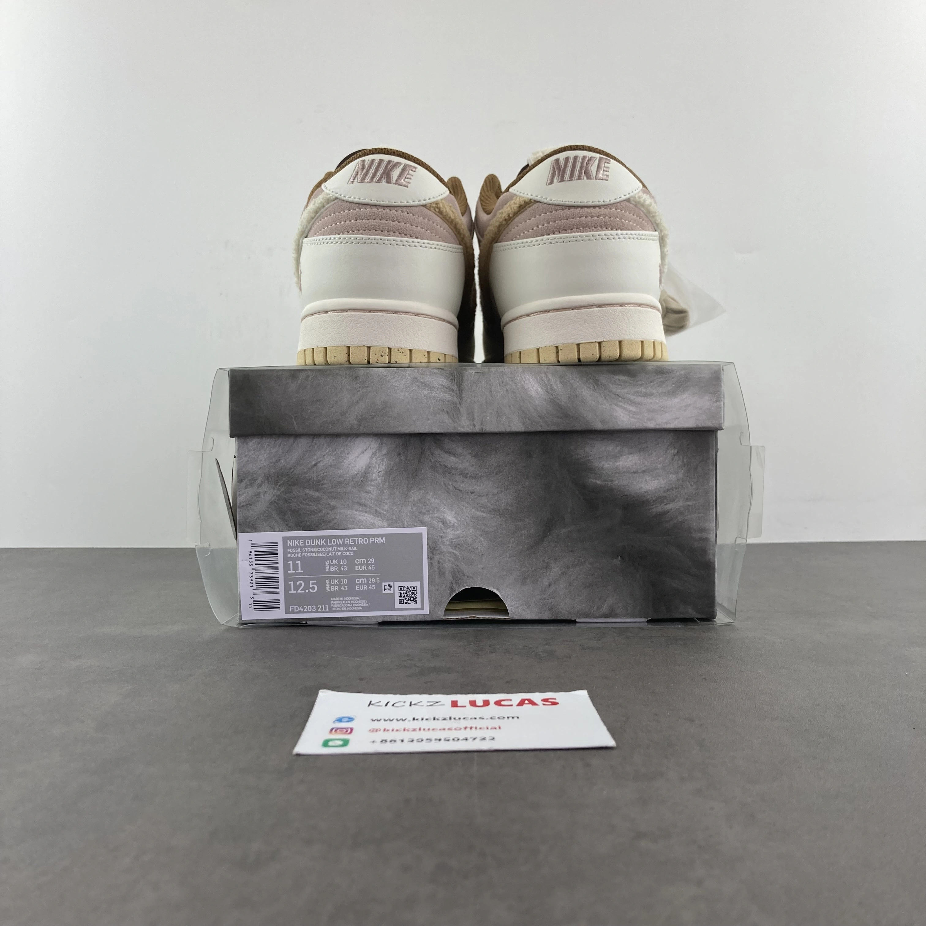 Dunk Low Retro PRM Year of the Rabbit Fossil Stone (2023) FD4203- Unisex 244