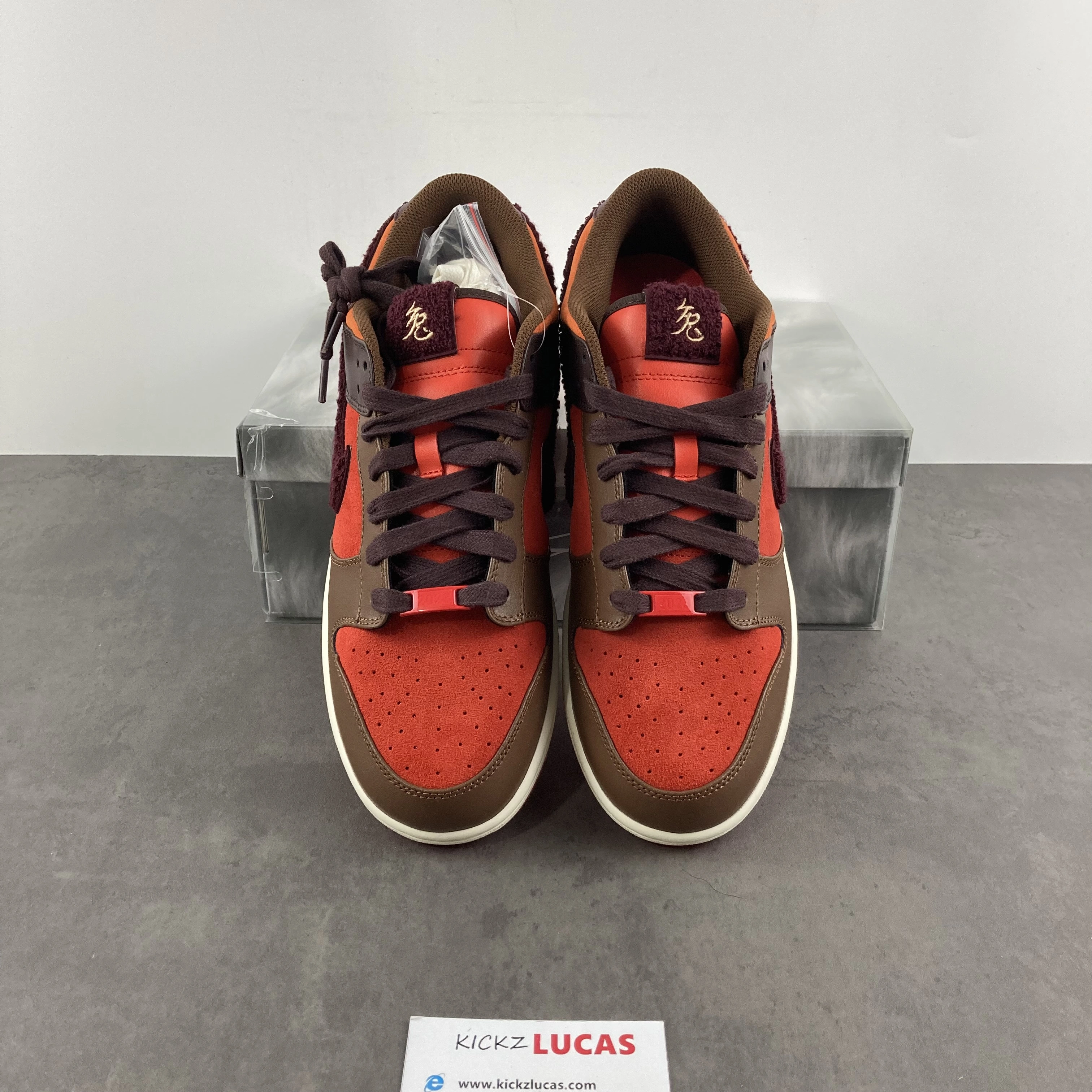 Dunk Low Retro PRM Year of the Rabbit Light Crimson FD4203- Breathable 203