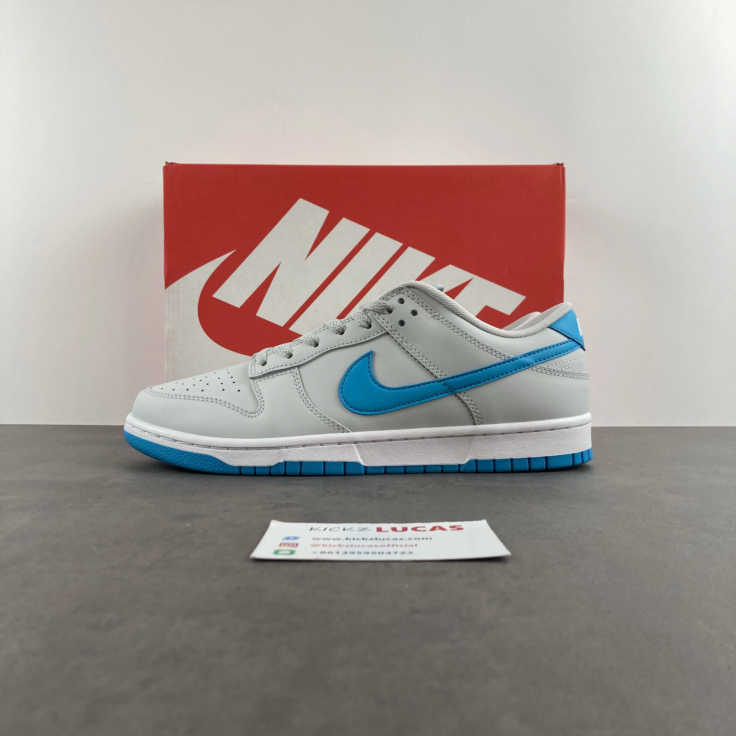 Dunk Low Retro Pure Platinum Blue Lightning DV0831- Cozy 193