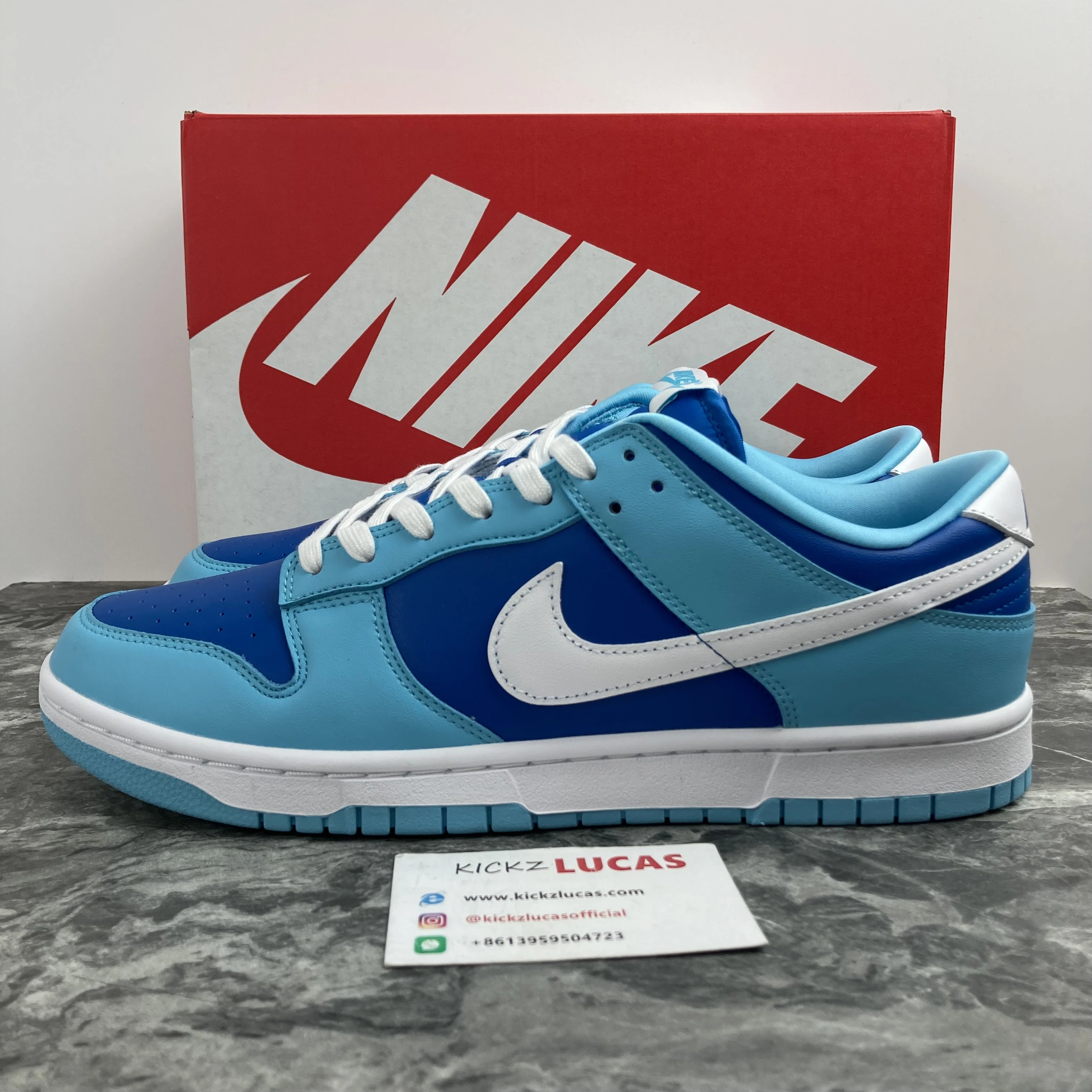 Dunk Low Retro QS Argon DM0121- Stretchable 285