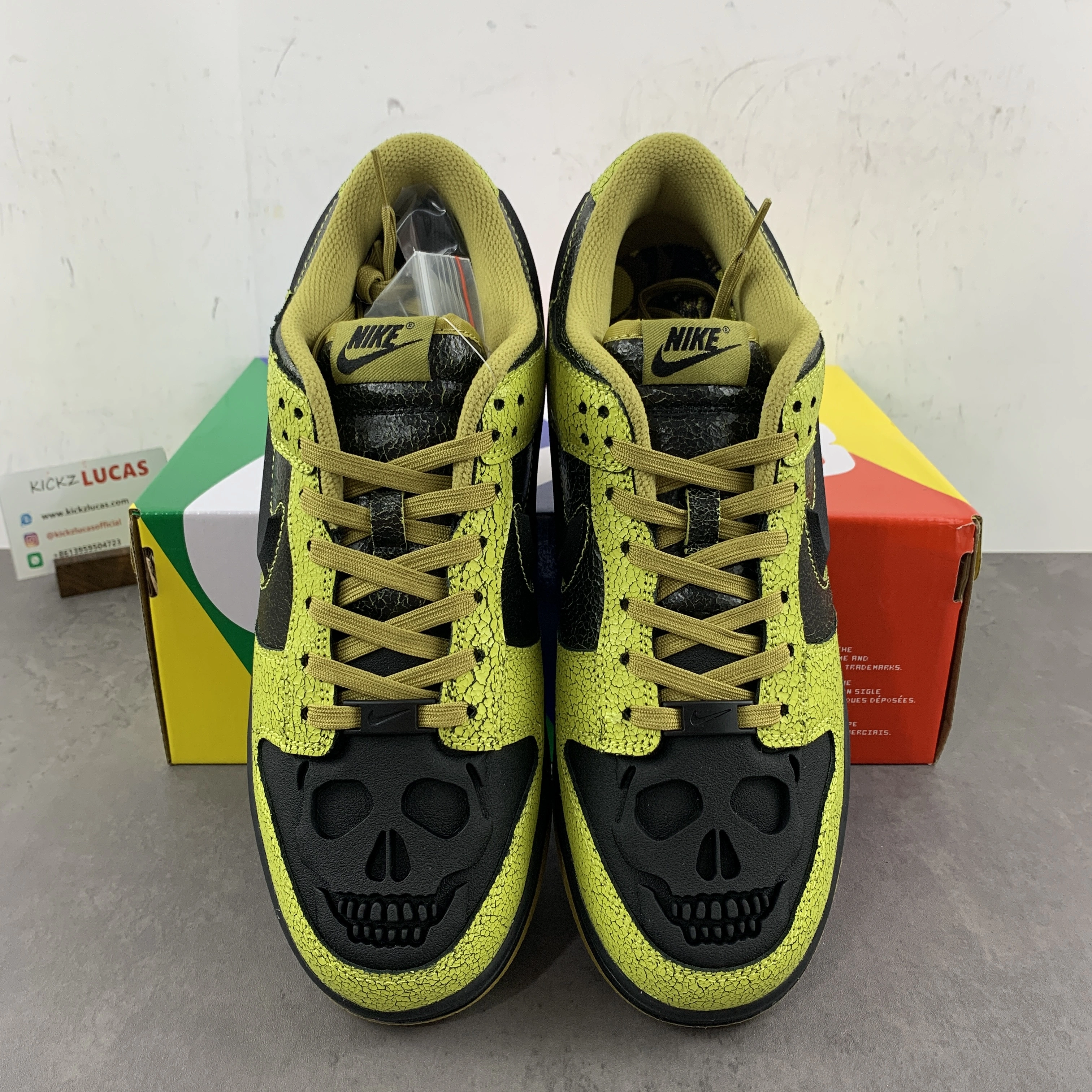 ModernLook Dunk Low Retro QS Halloween Skull HV6103- 16