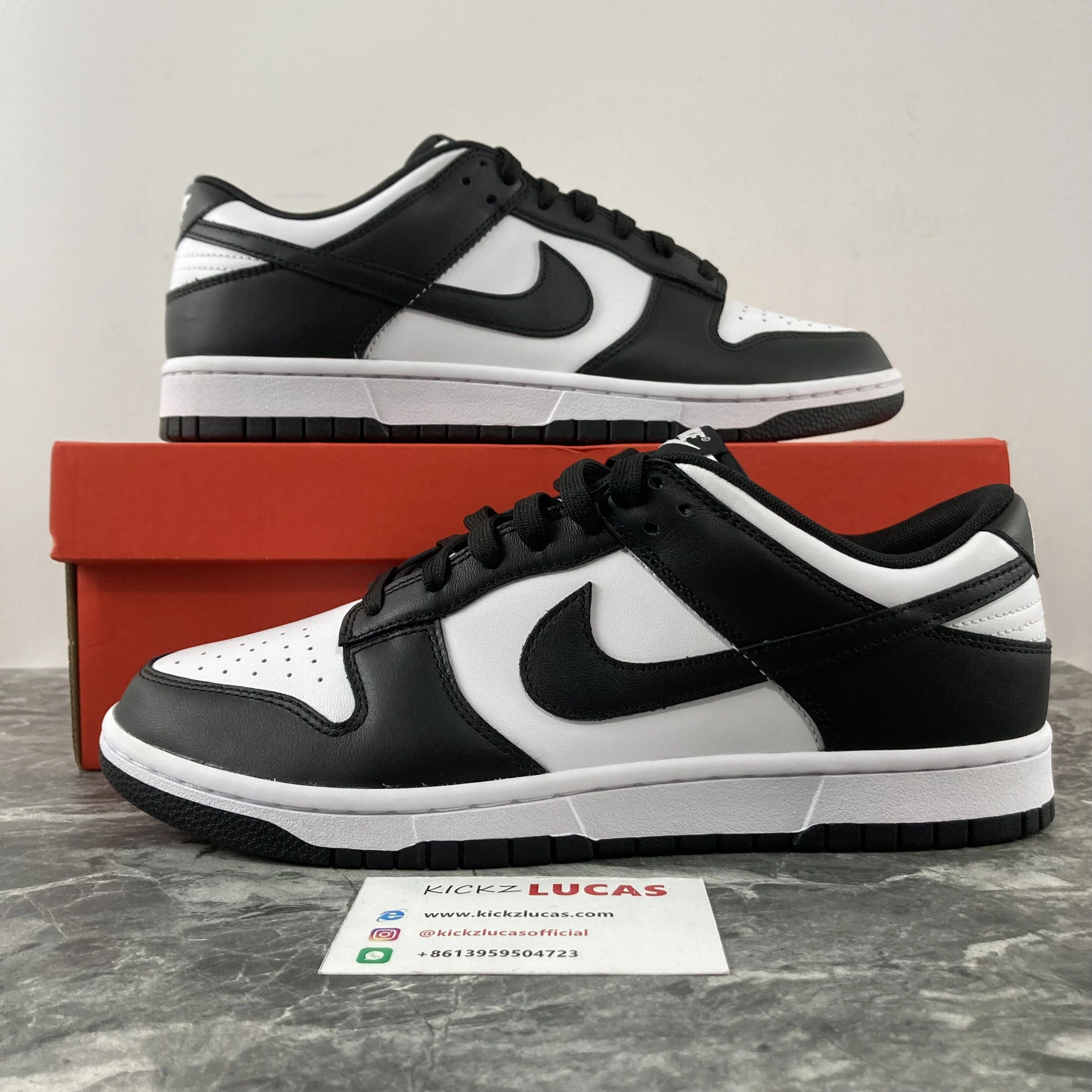 Dunk Low Retro White Black Panda DD1391- Classic 505